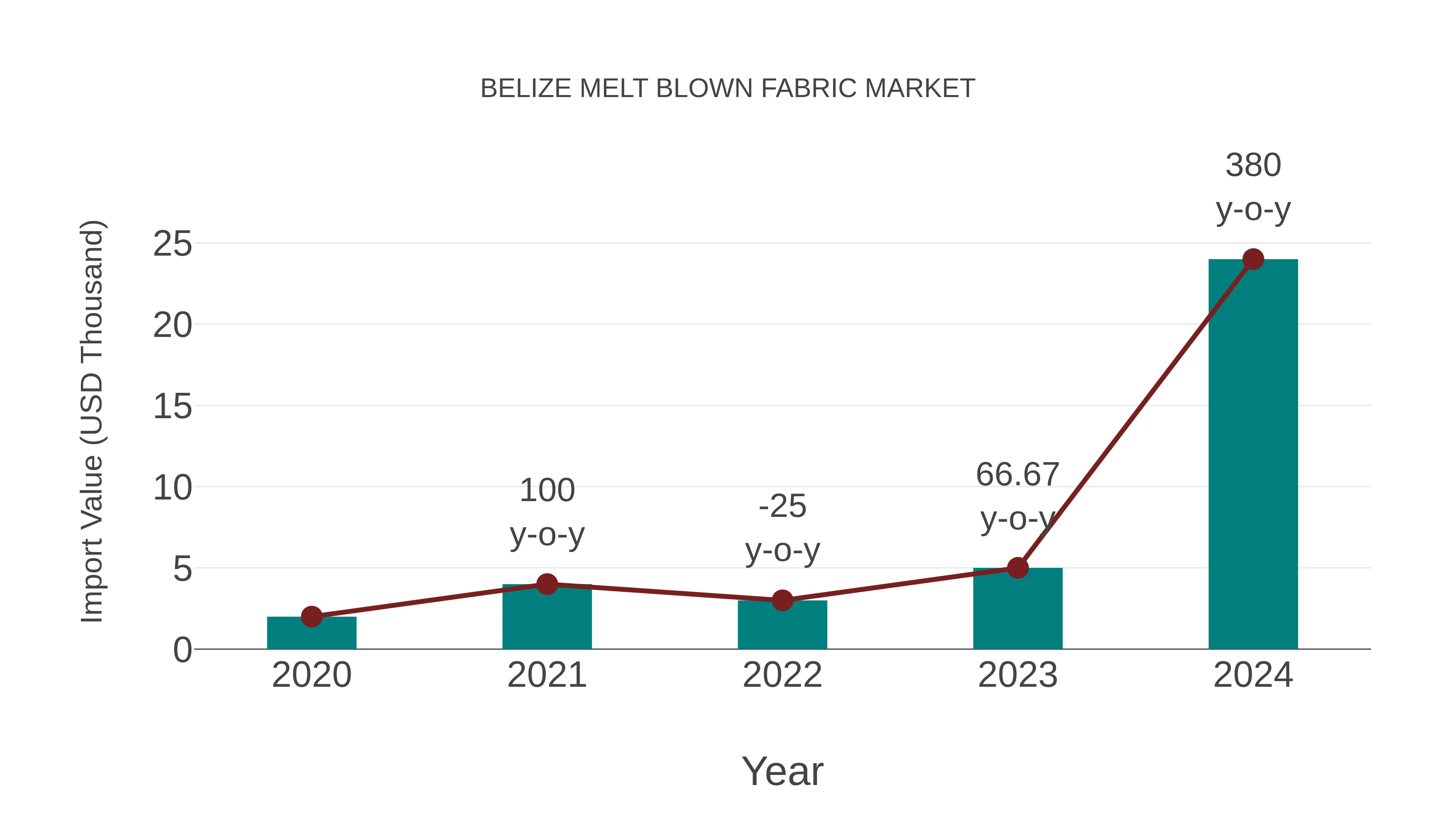  Belize Melt Blown Fabric Market: Import Trend Analysis