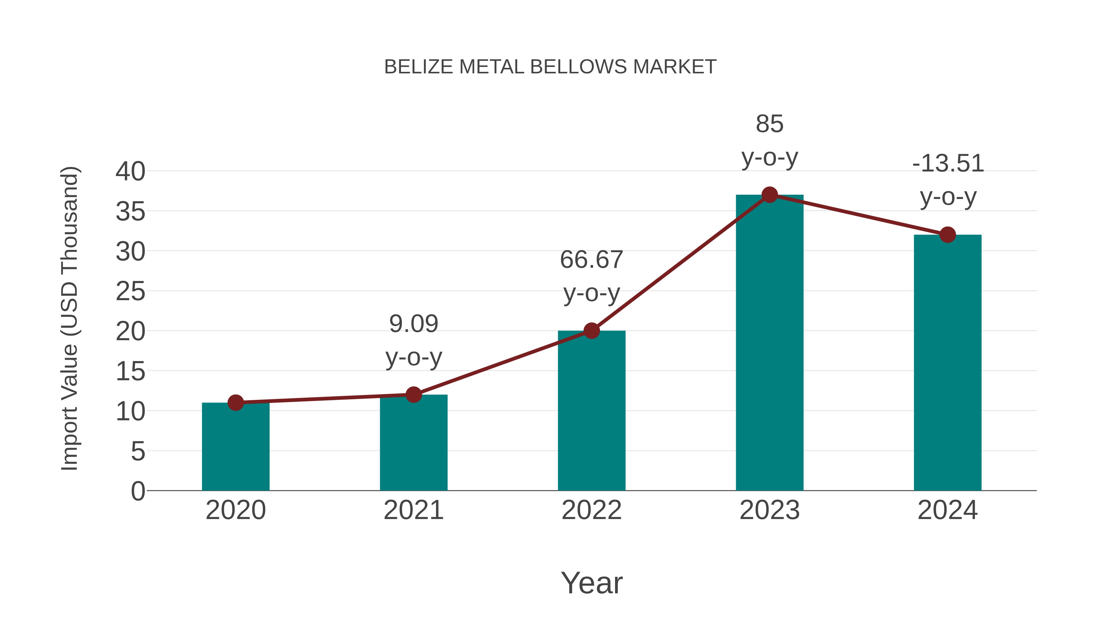  Belize Metal Bellows Market: Import Trend Analysis