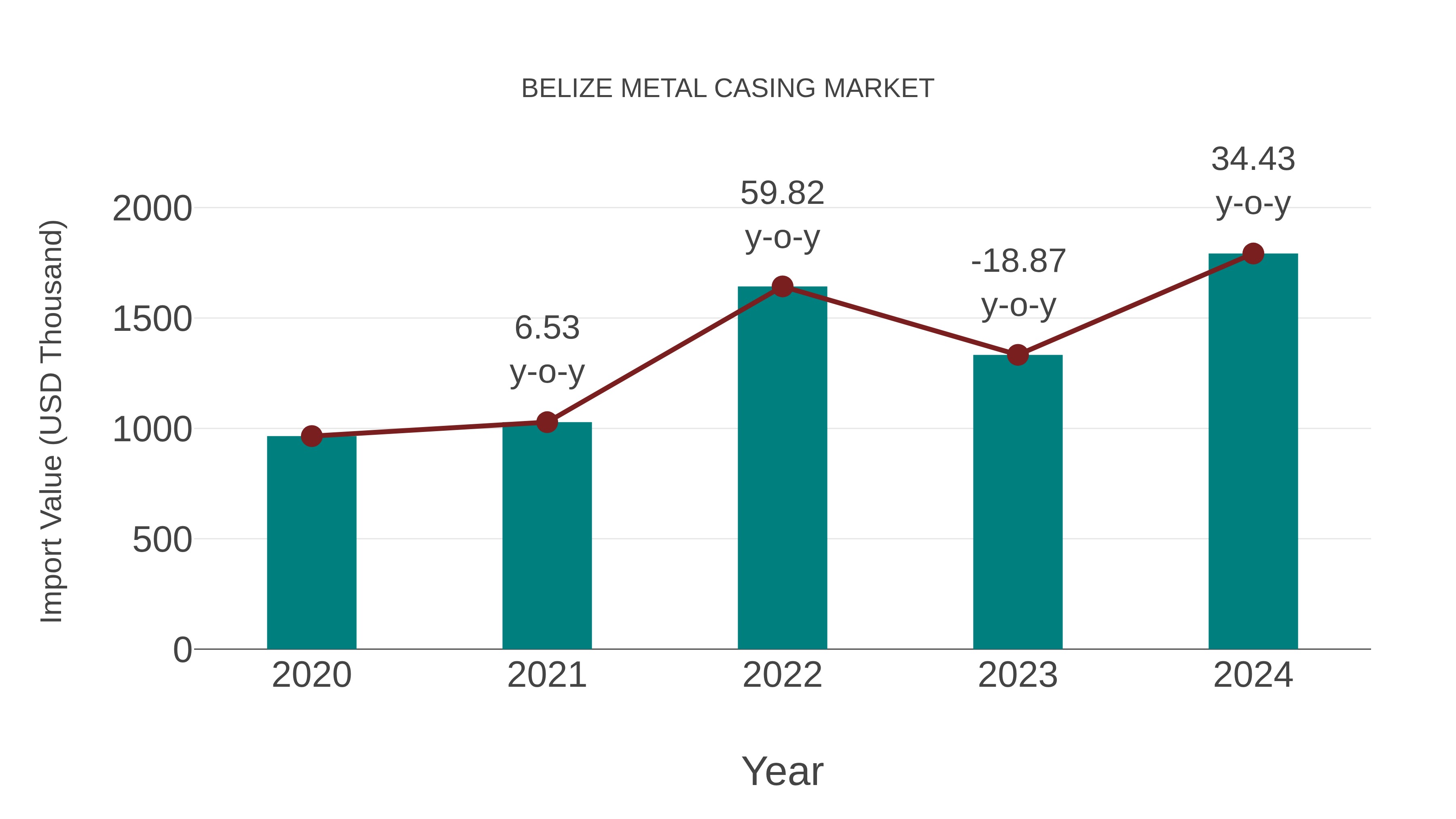  Belize Metal Casing Market: Import Trend Analysis