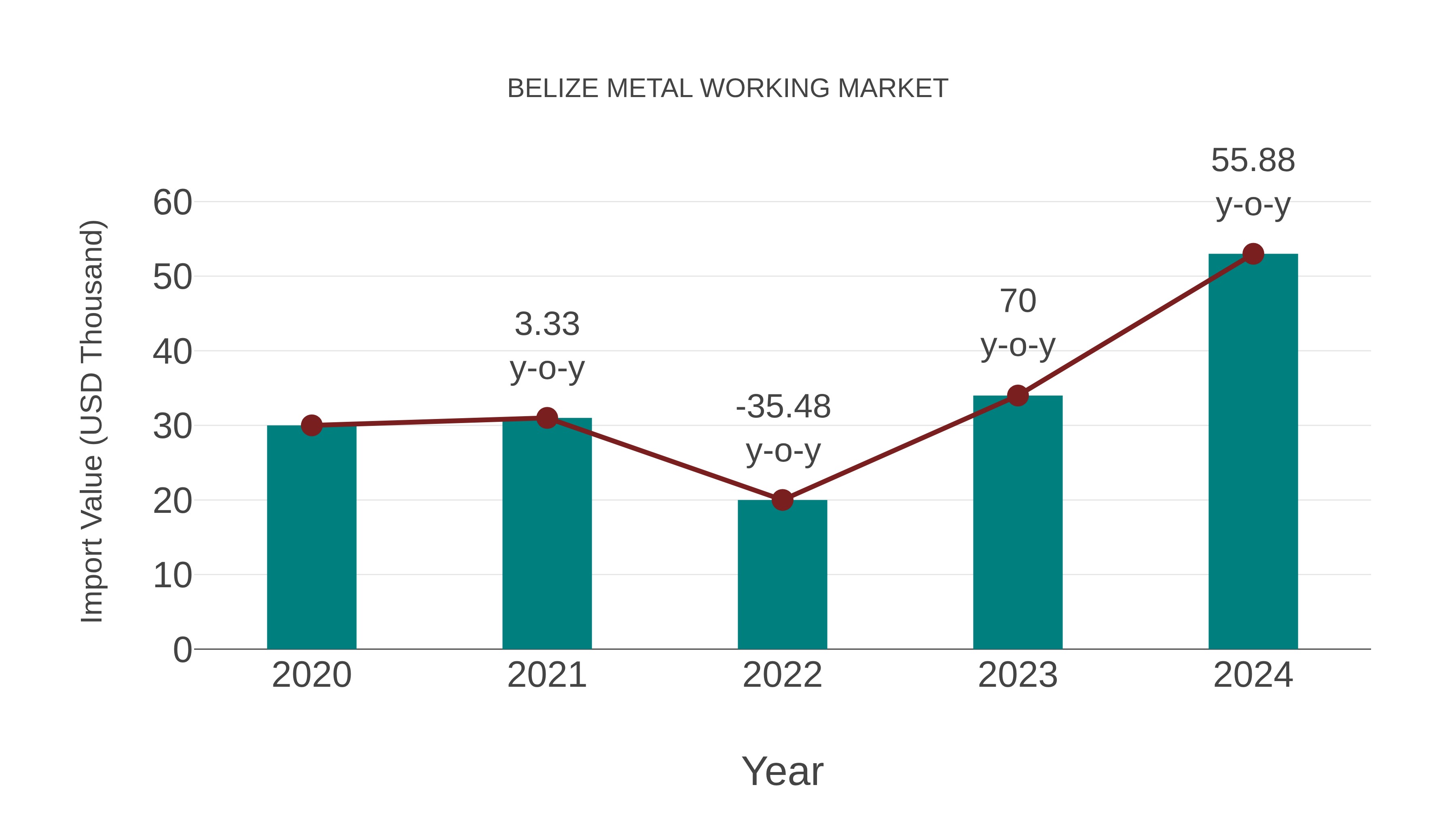  Belize Metal Working Market: Import Trend Analysis