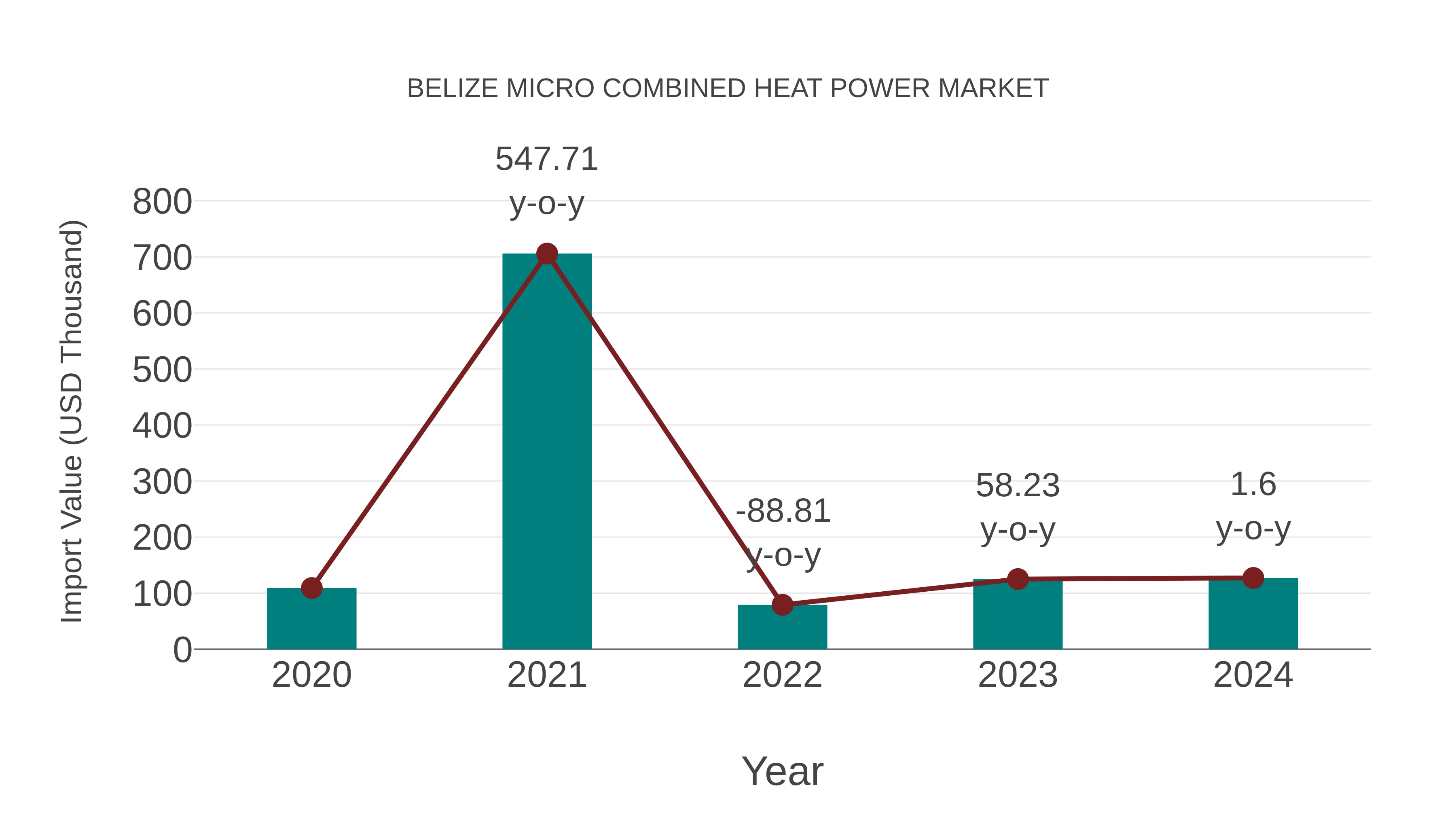  Belize Micro Combined Heat Power Market: Import Trend Analysis