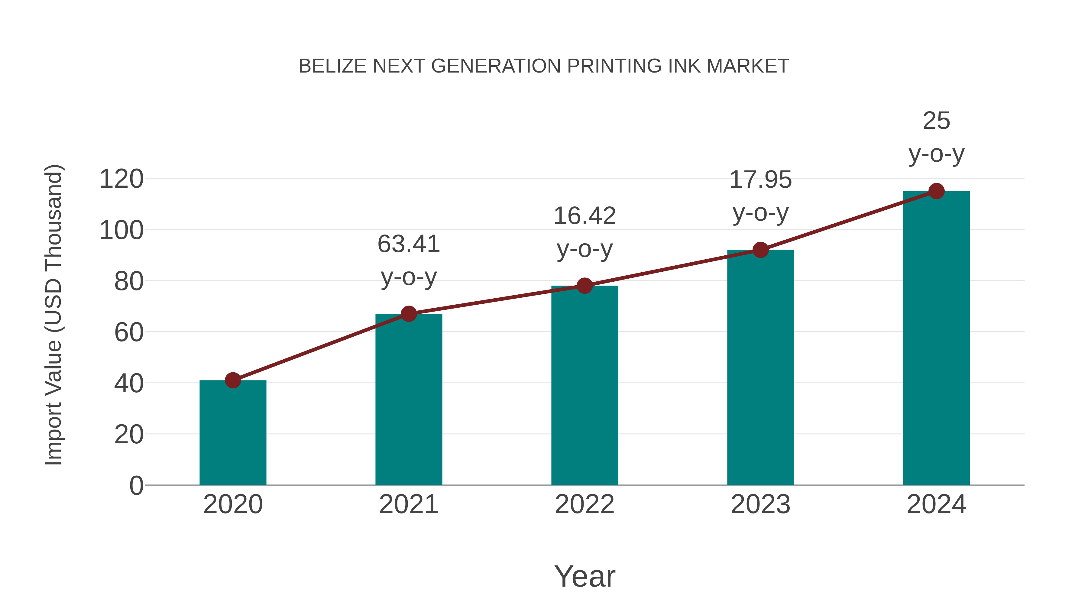  Belize Next Generation Printing Ink Market: Import Trend Analysis