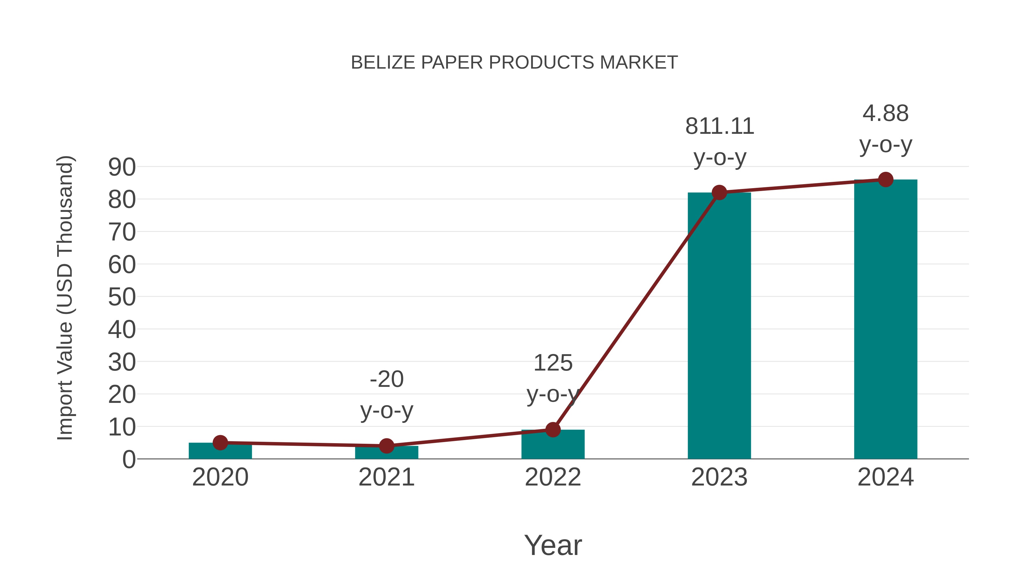 Belize Paper Products Market: Import Trend Analysis