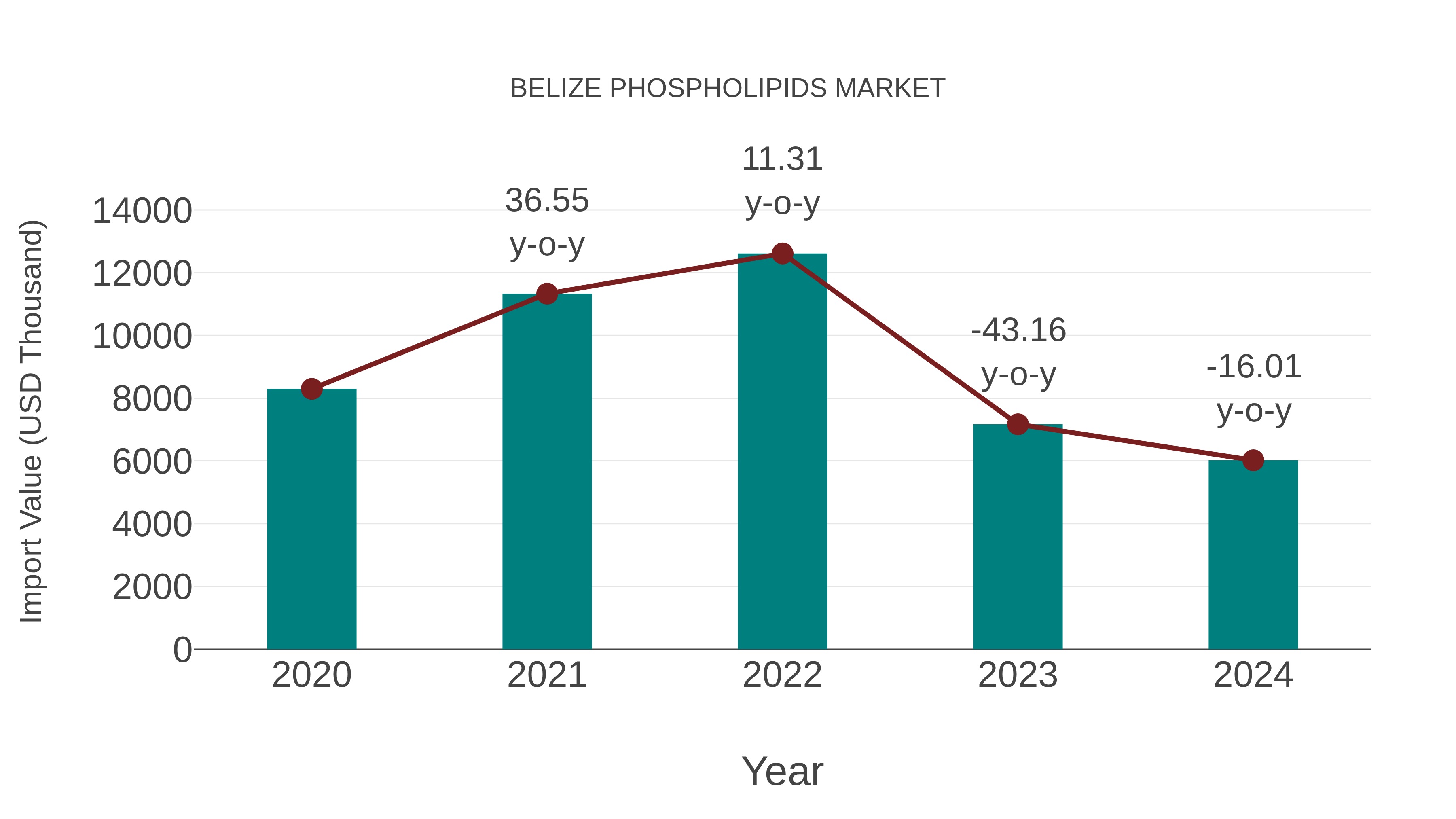 Belize Phospholipids Market: Import Trend Analysis