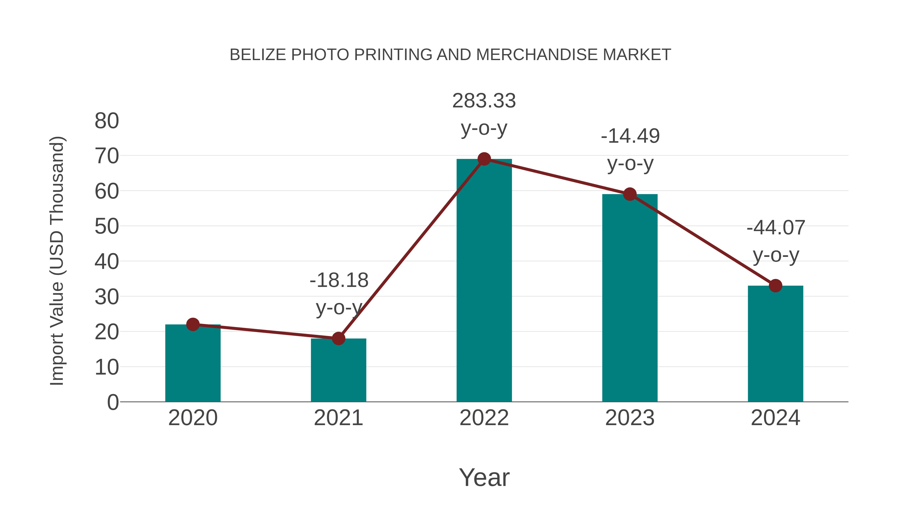  Belize Photo Printing and Merchandise Market: Import Trend Analysis