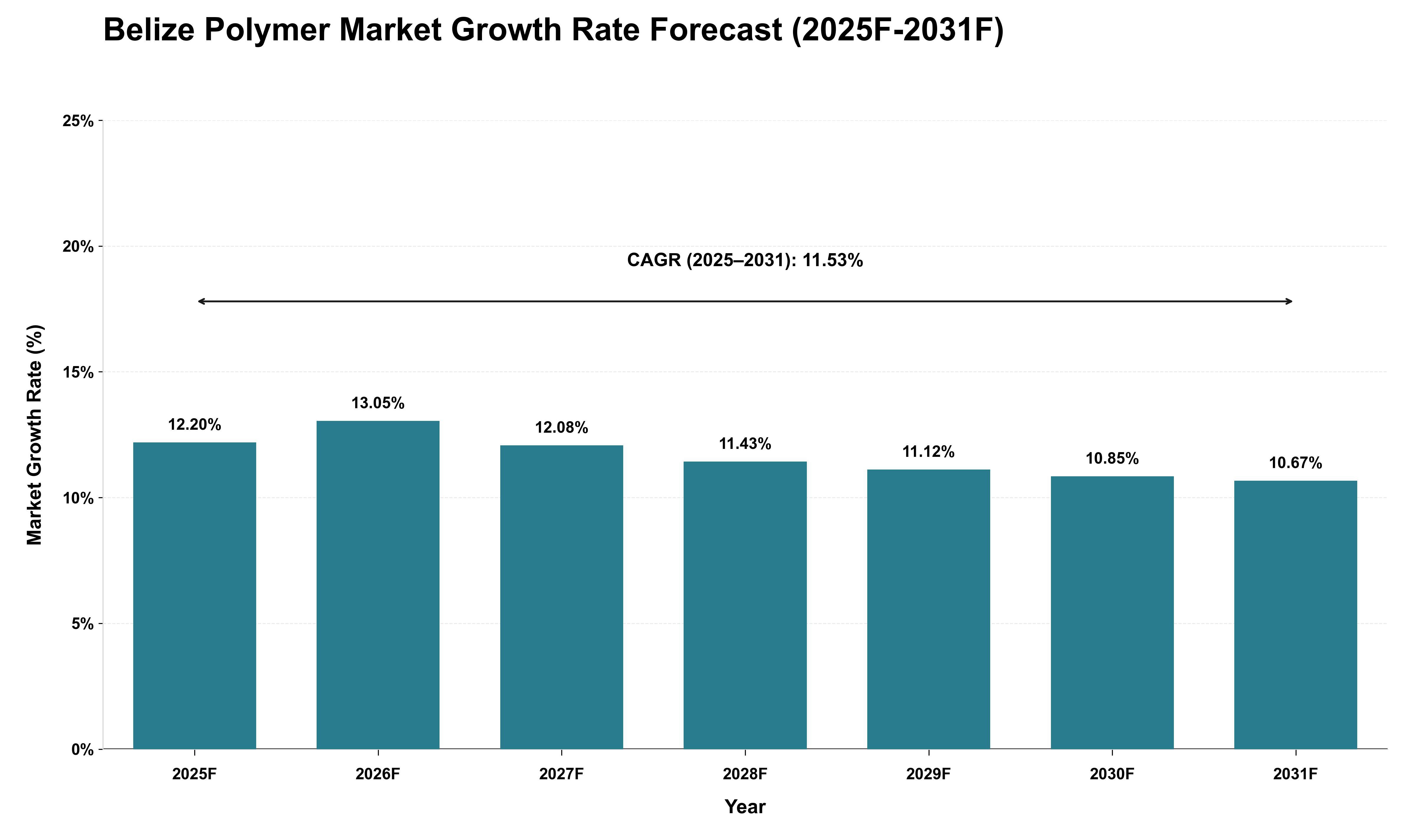 Belize Polymer Market Growth Rate Analysis (2025 - 2031)