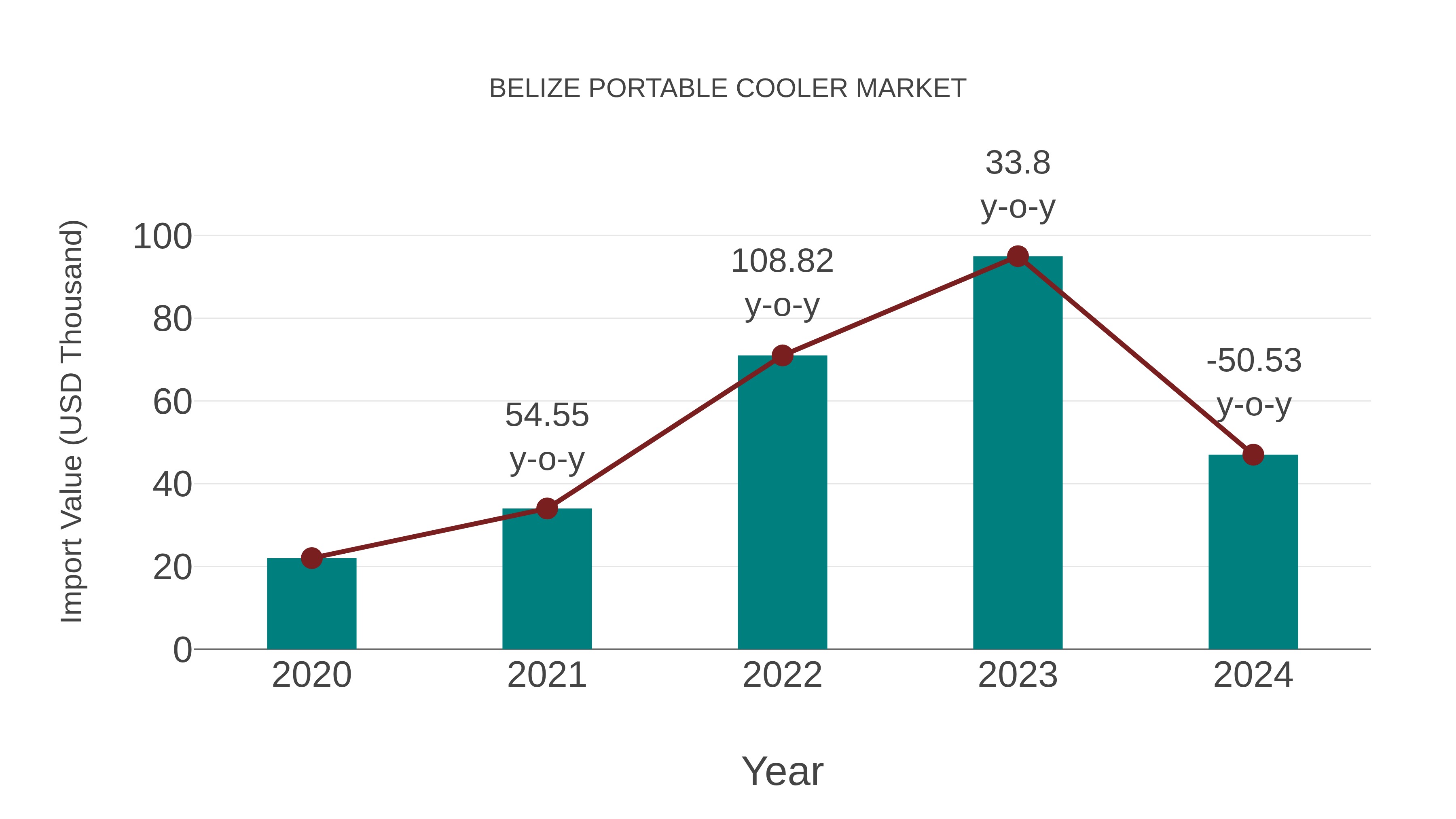  Belize Portable Cooler Market: Import Trend Analysis
