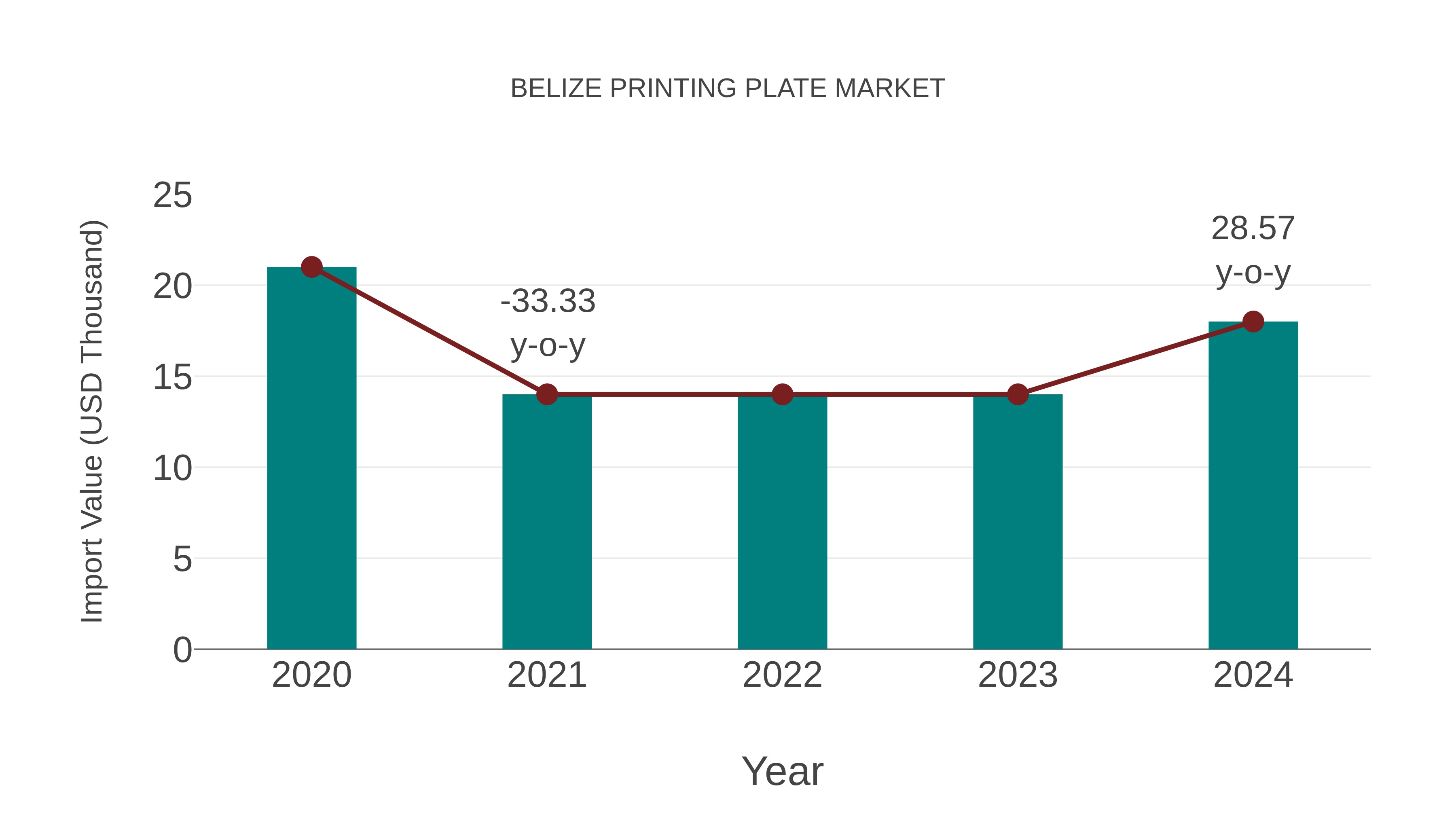 Belize Printing Plate Market: Import Trend Analysis