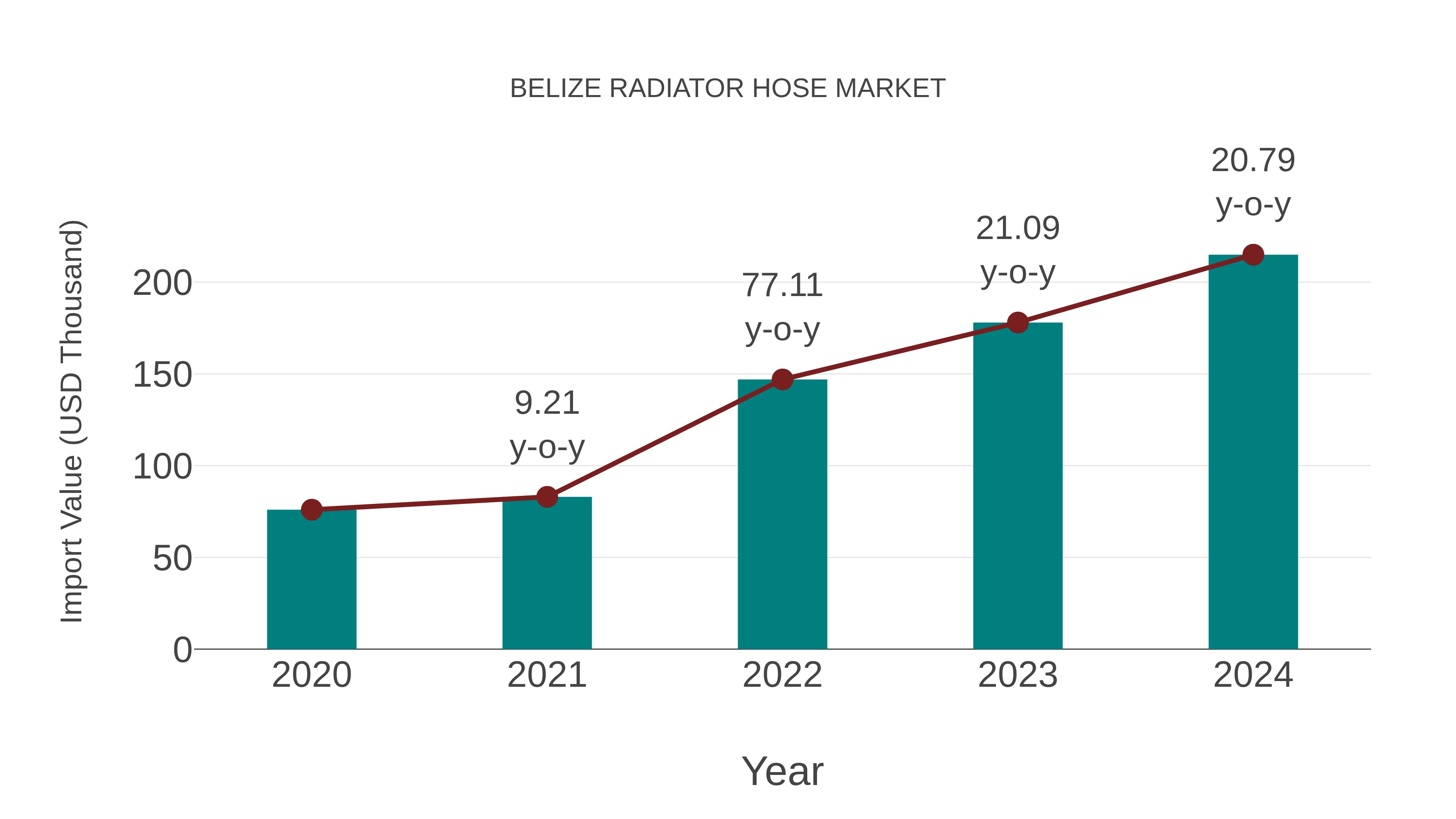  Belize Radiator Hose Market: Import Trend Analysis