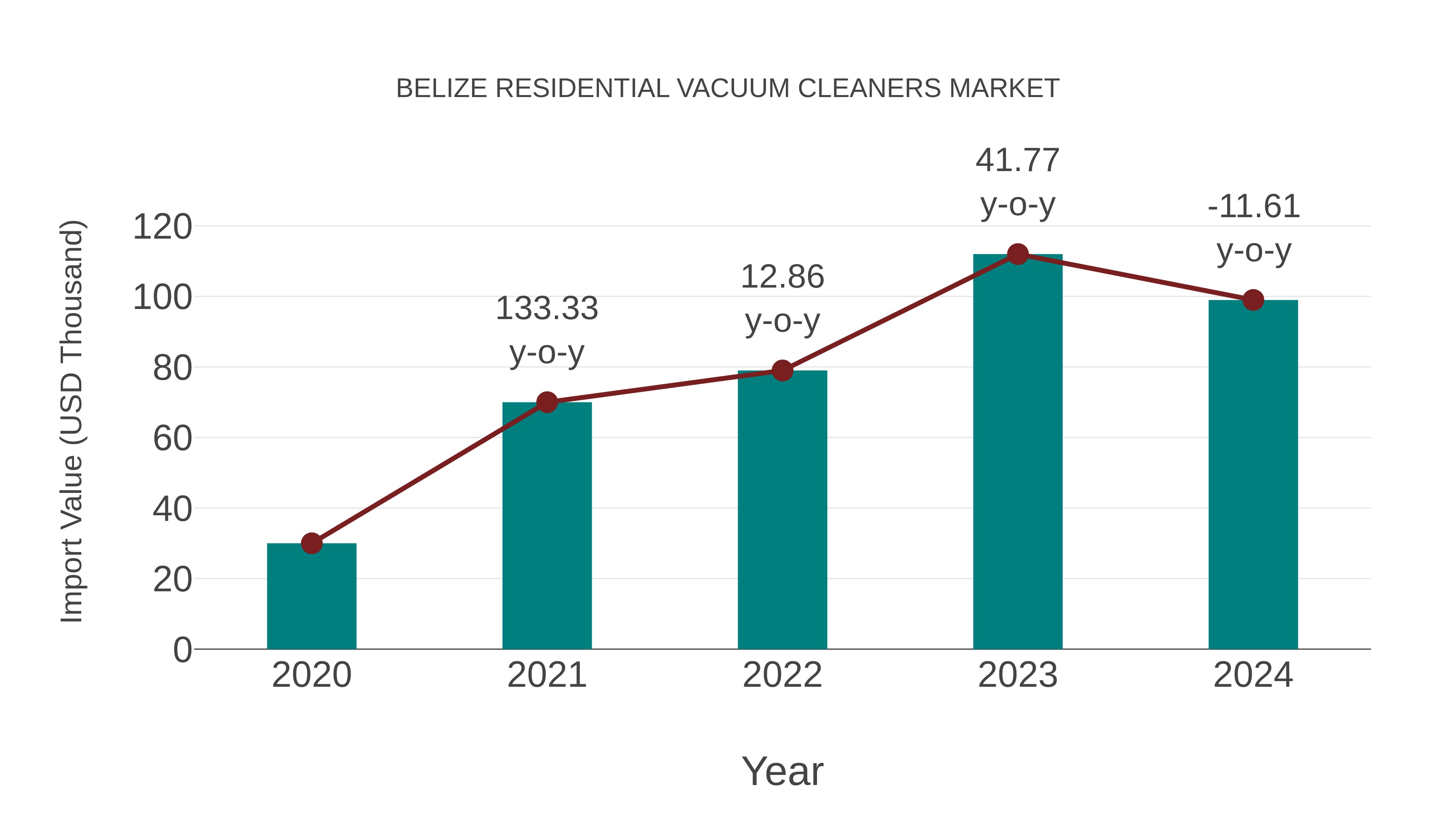  Belize Residential Vacuum Cleaners Market: Import Trend Analysis