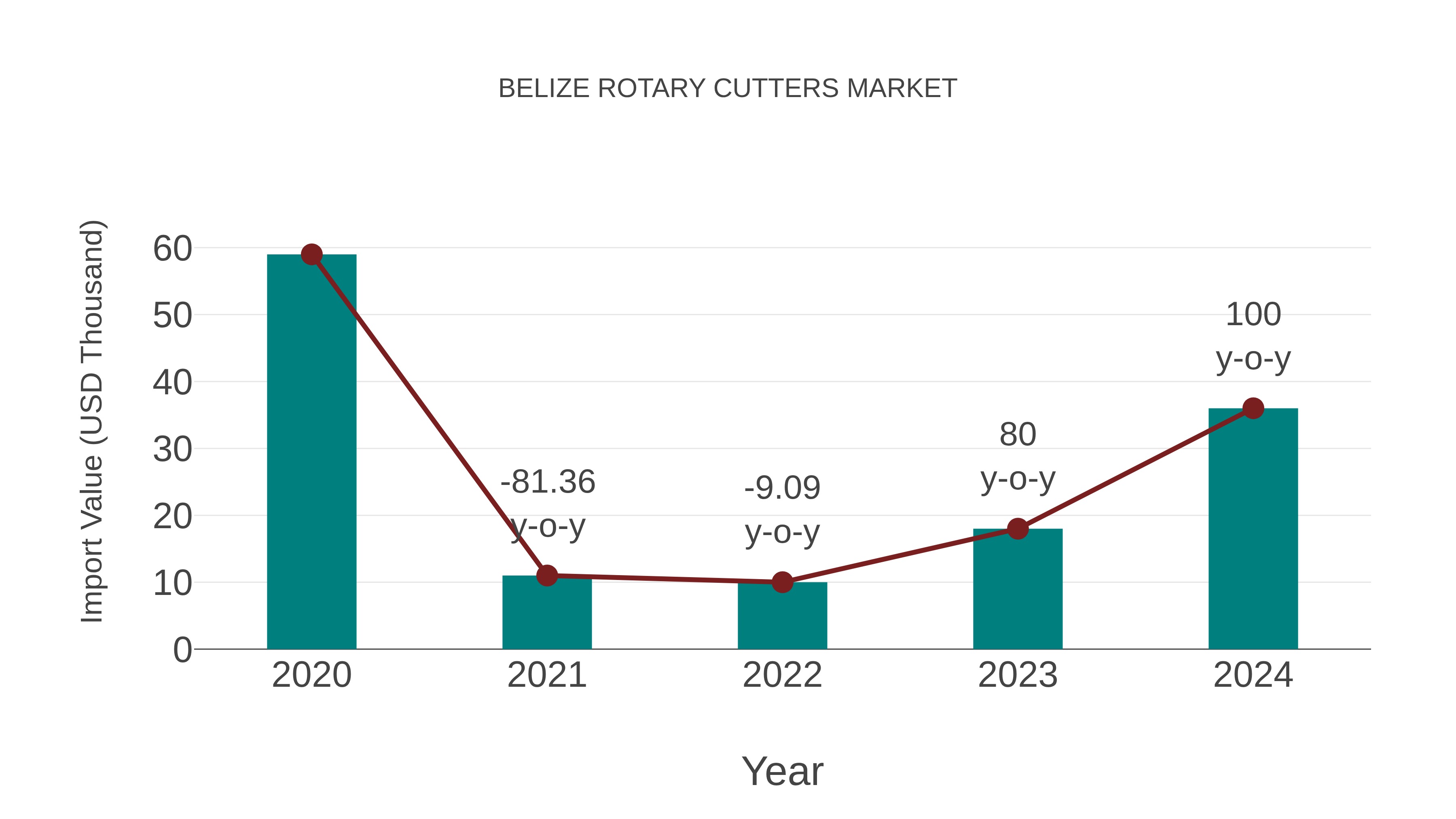  Belize Rotary Cutters Market: Import Trend Analysis