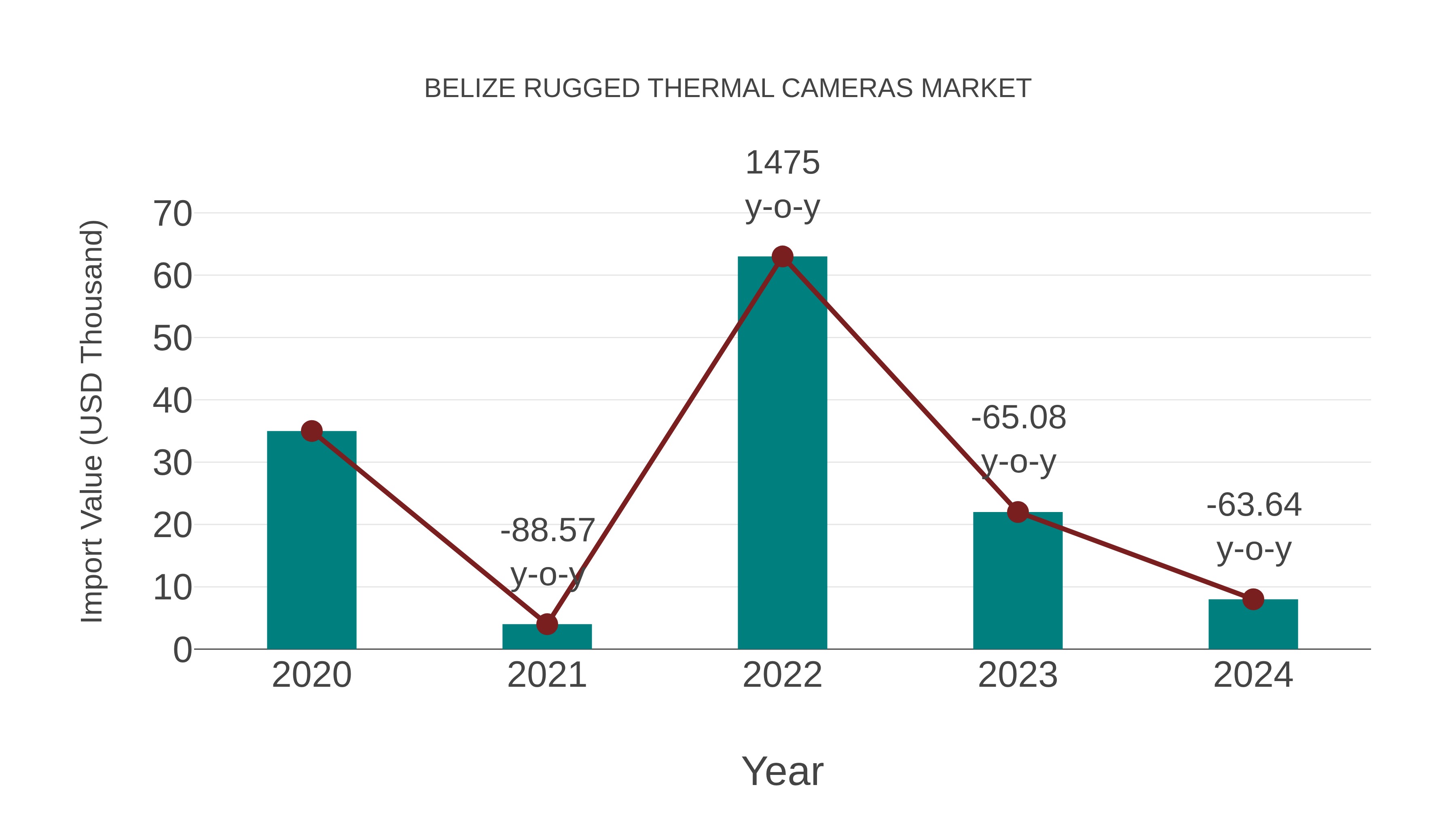  Belize Rugged Thermal Cameras Market: Import Trend Analysis