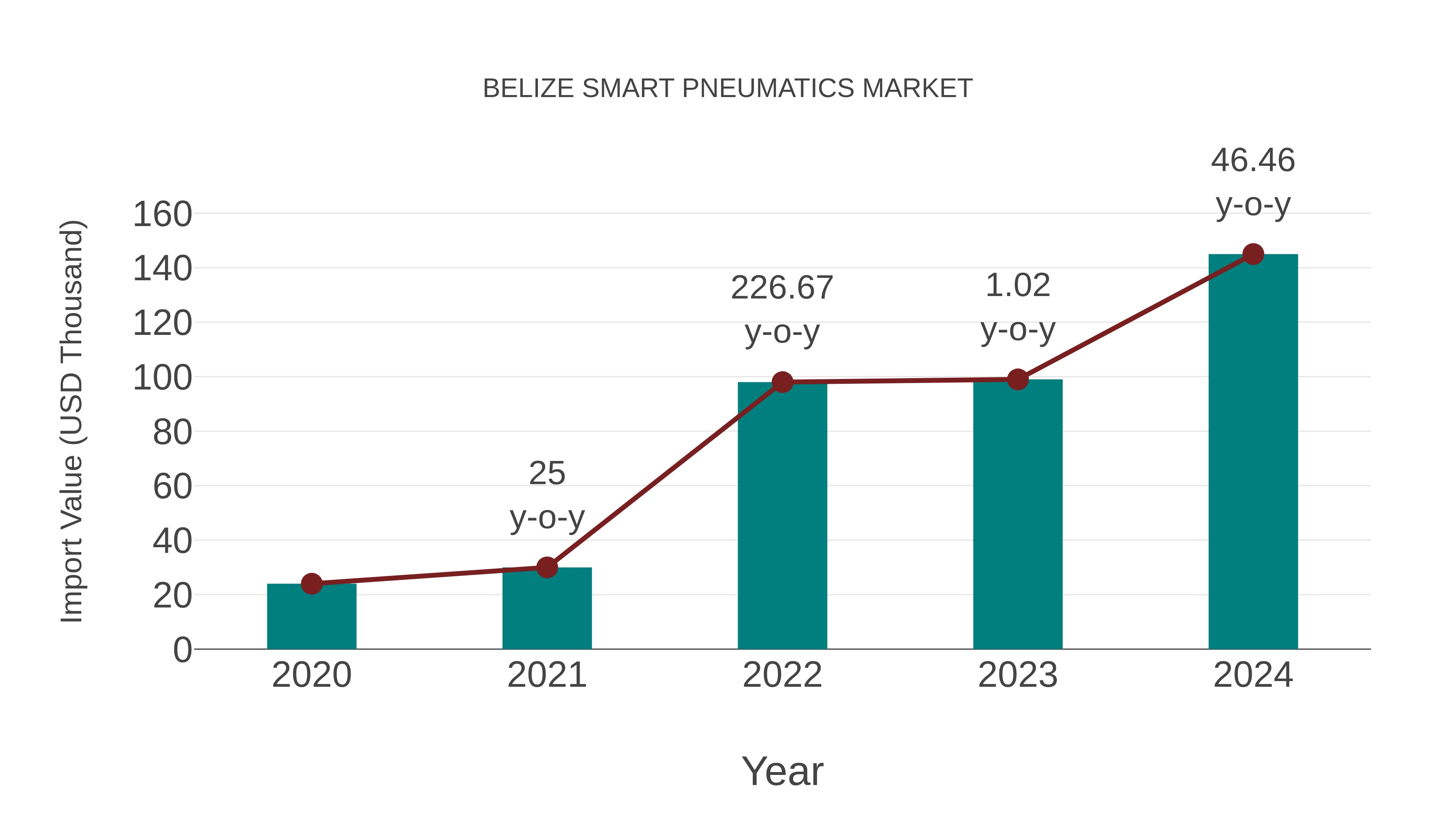 Belize Smart Pneumatics Market: Import Trend Analysis