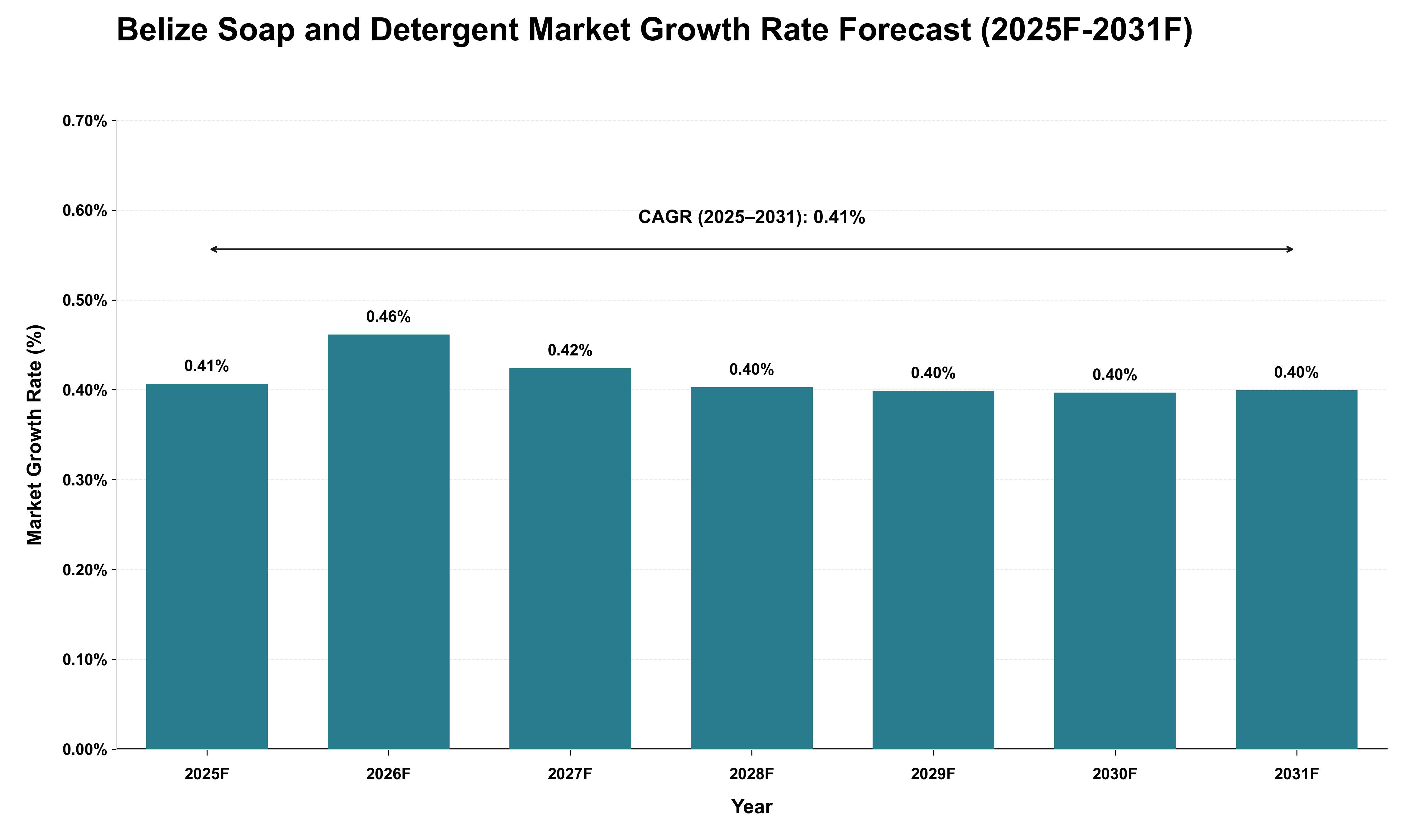 Belize Soap and Detergent Market Growth Rate Analysis (2025 - 2031)
