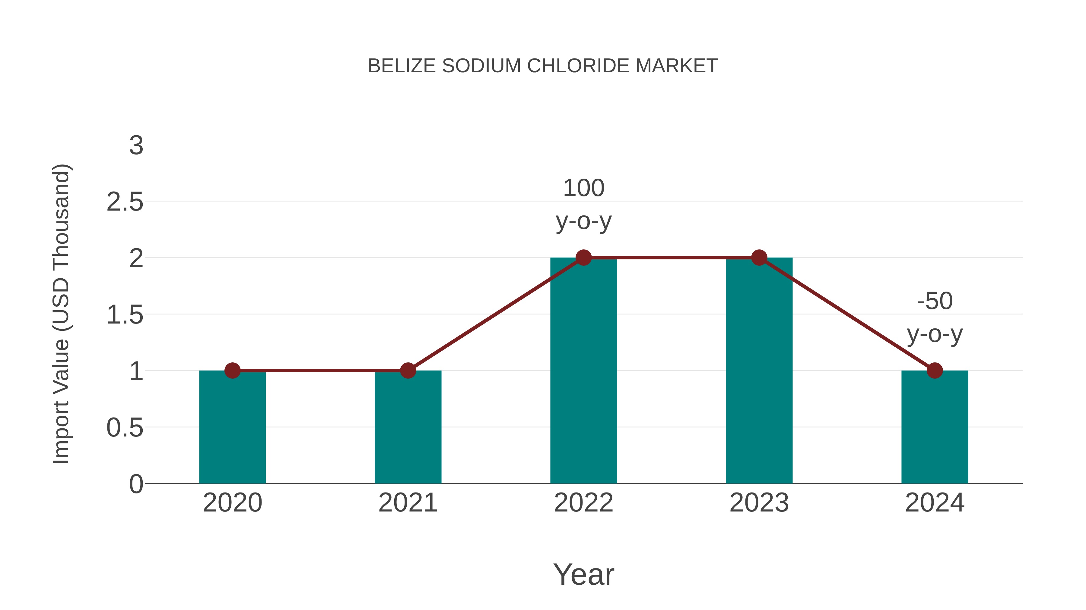  Belize Sodium Chloride Market: Import Trend Analysis