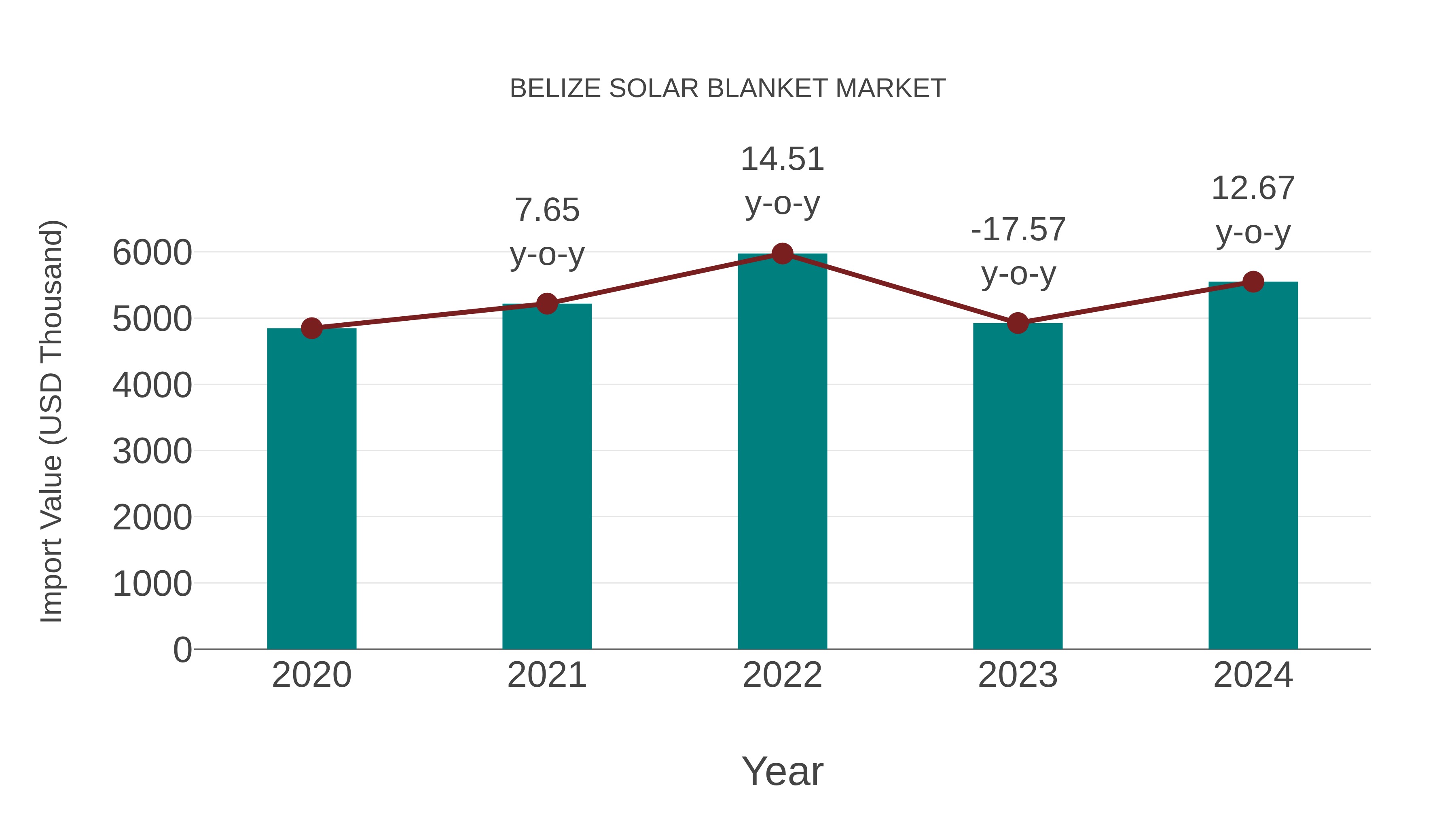  Belize Solar Blanket Market: Import Trend Analysis