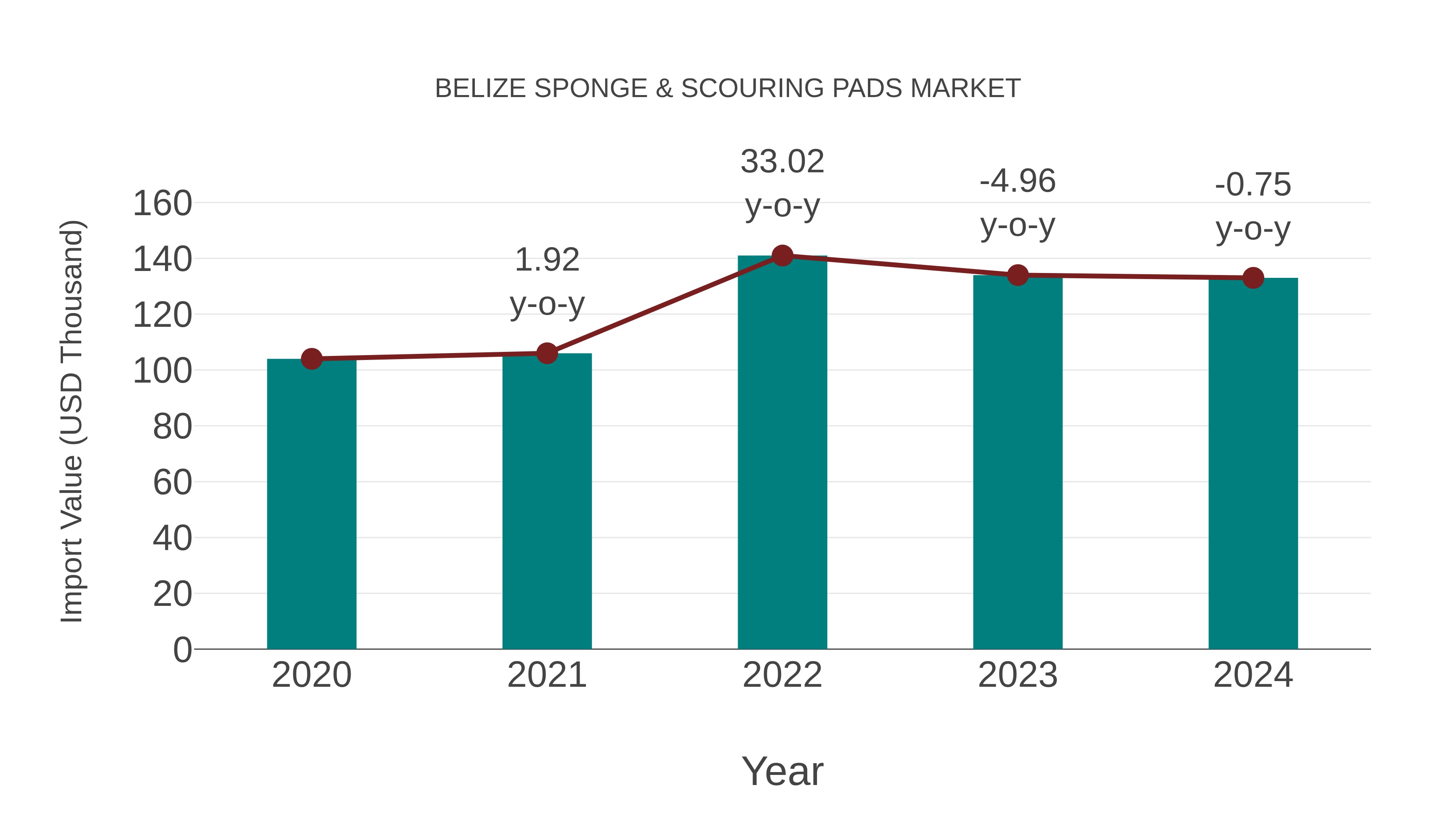 Belize Sponge & Scouring Pads Market: Import Trend Analysis