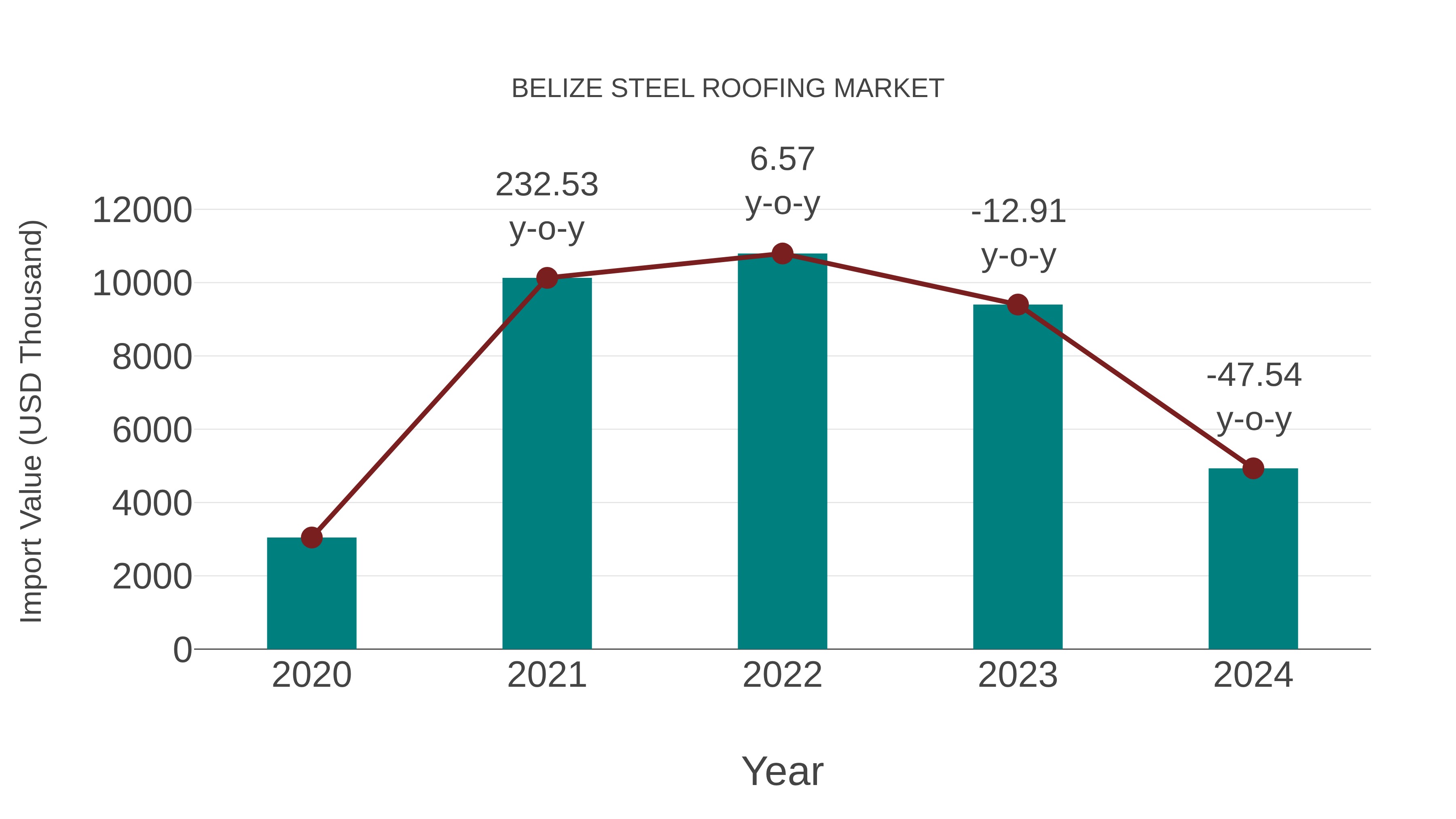  Belize Steel Roofing Market: Import Trend Analysis