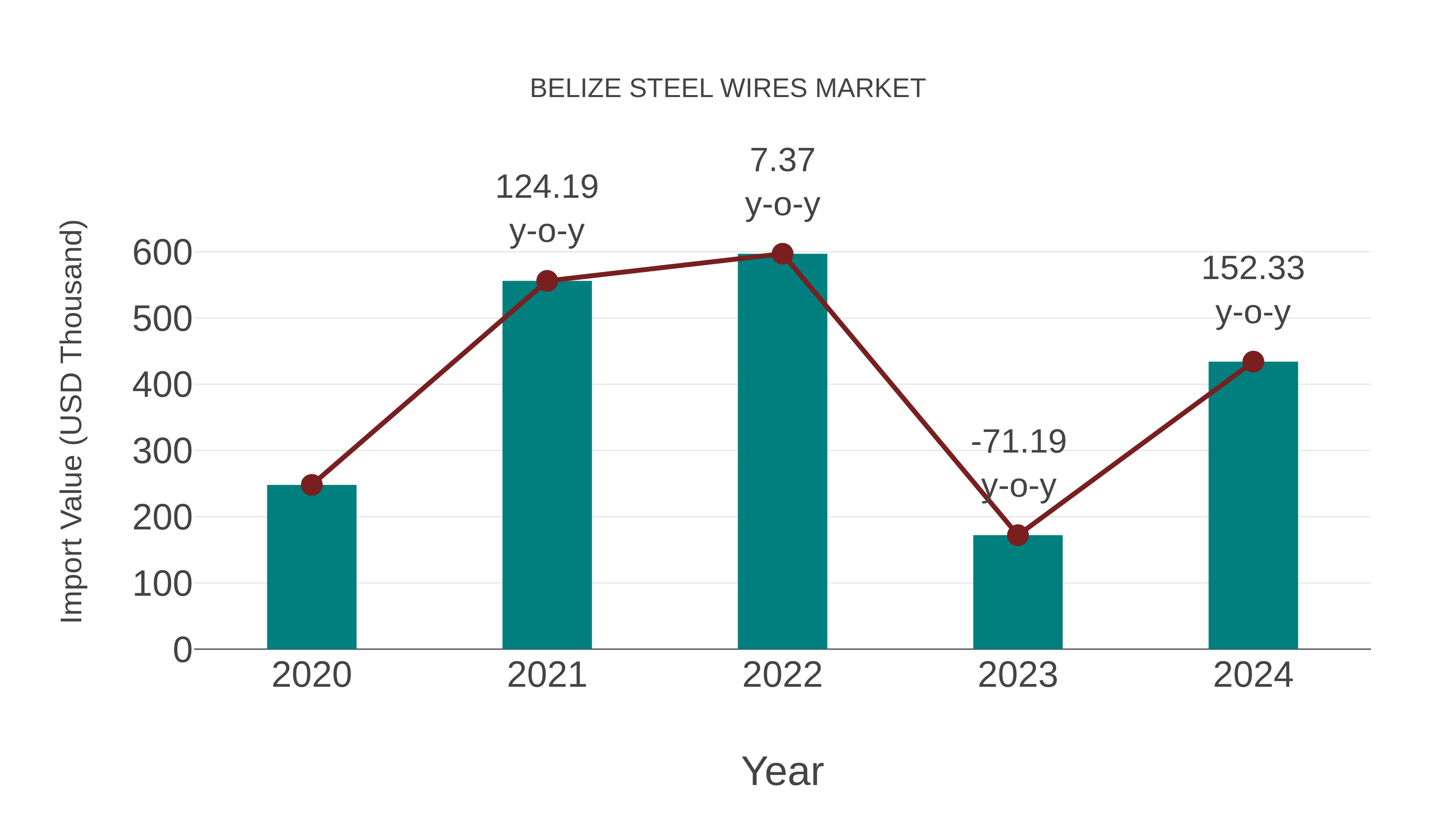  Belize Steel Wires Market: Import Trend Analysis