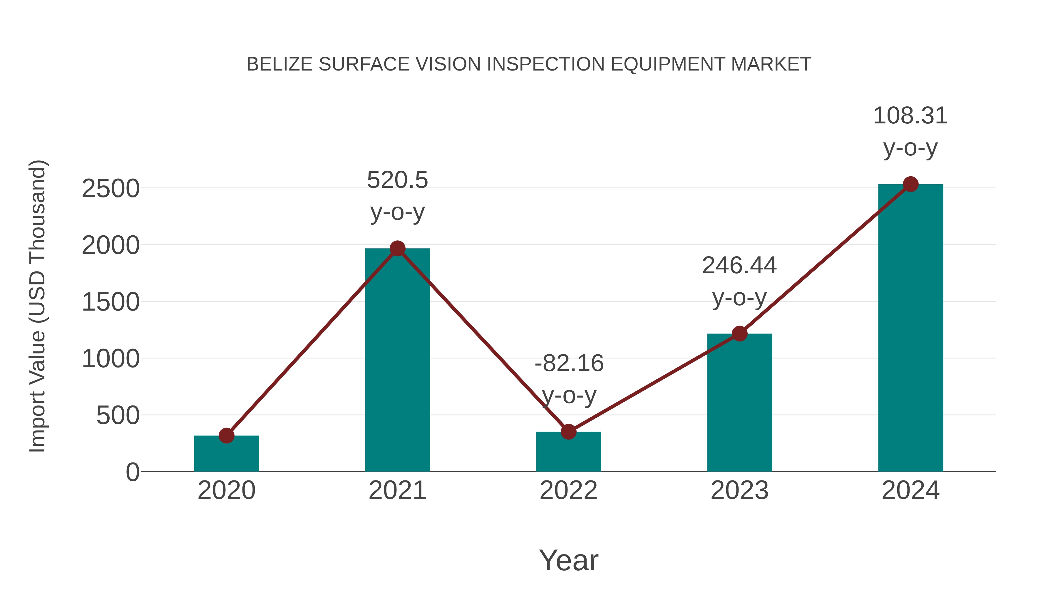  Belize Surface Vision Inspection Equipment Market: Import Trend Analysis
