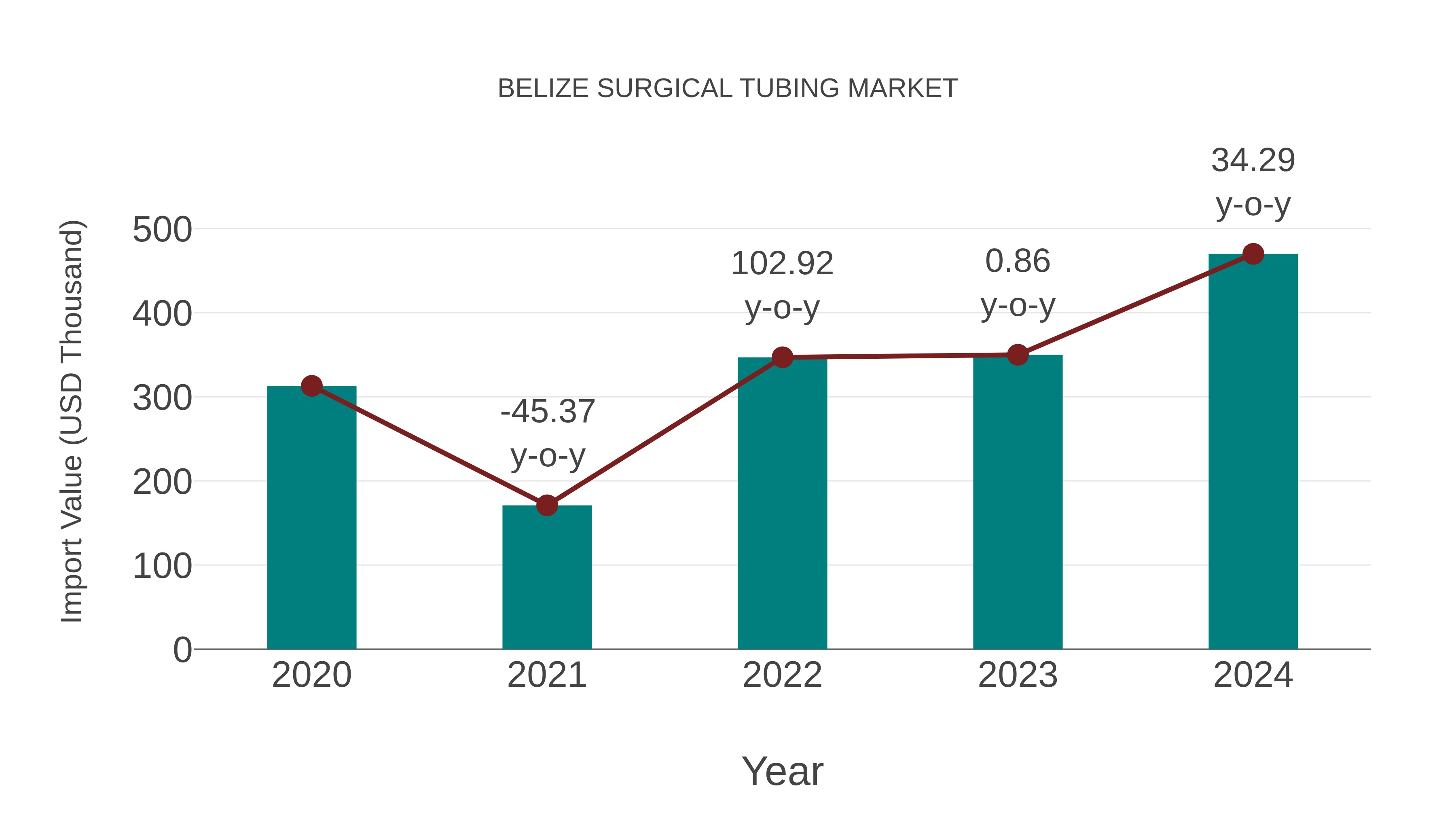  Belize Surgical Tubing Market: Import Trend Analysis
