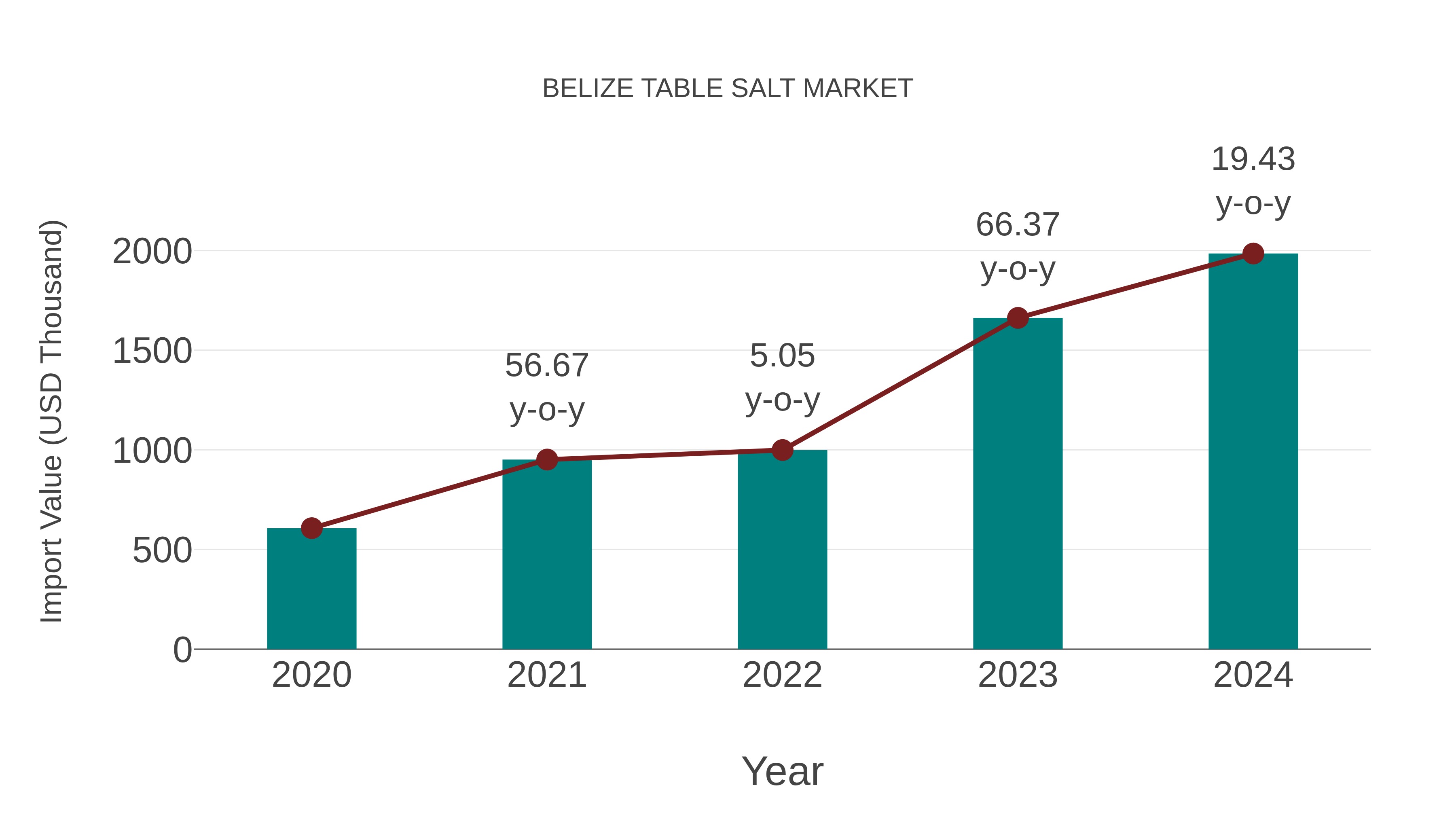  Belize Table Salt Market: Import Trend Analysis