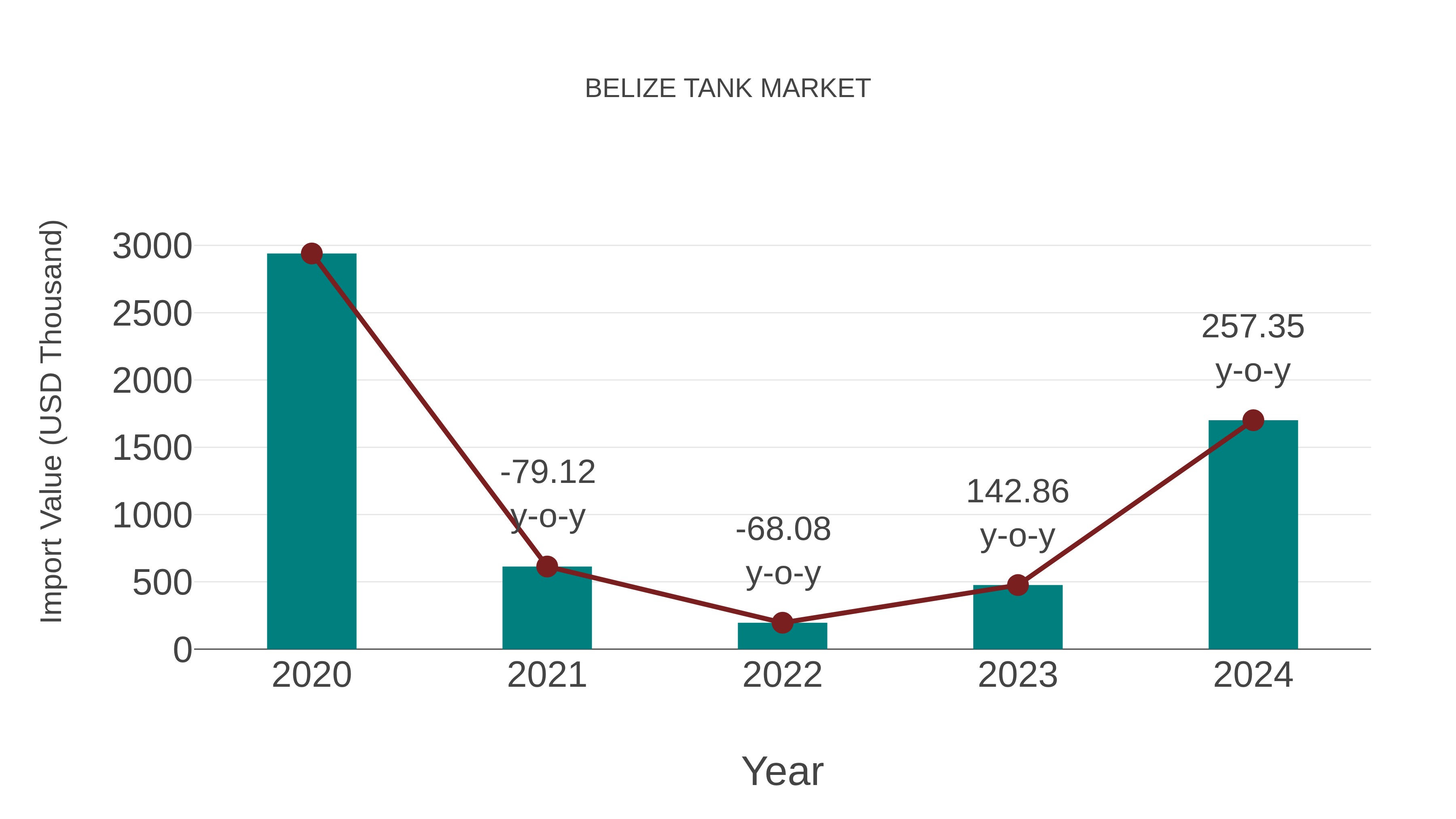  Belize Tank Market: Import Trend Analysis
