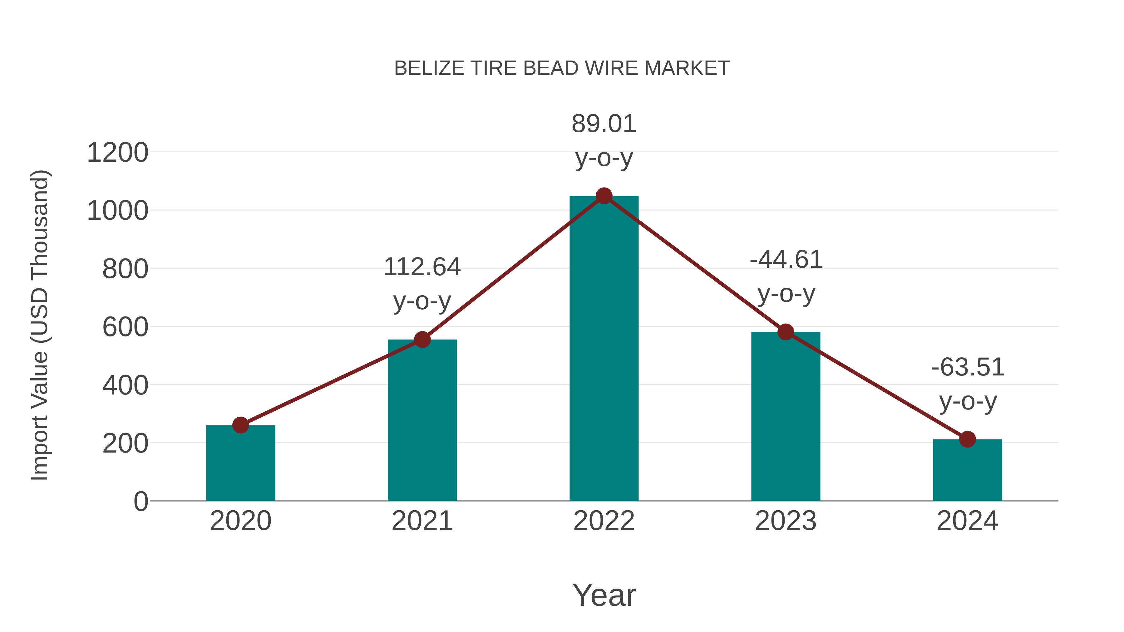  Belize Tire Bead Wire Market: Import Trend Analysis