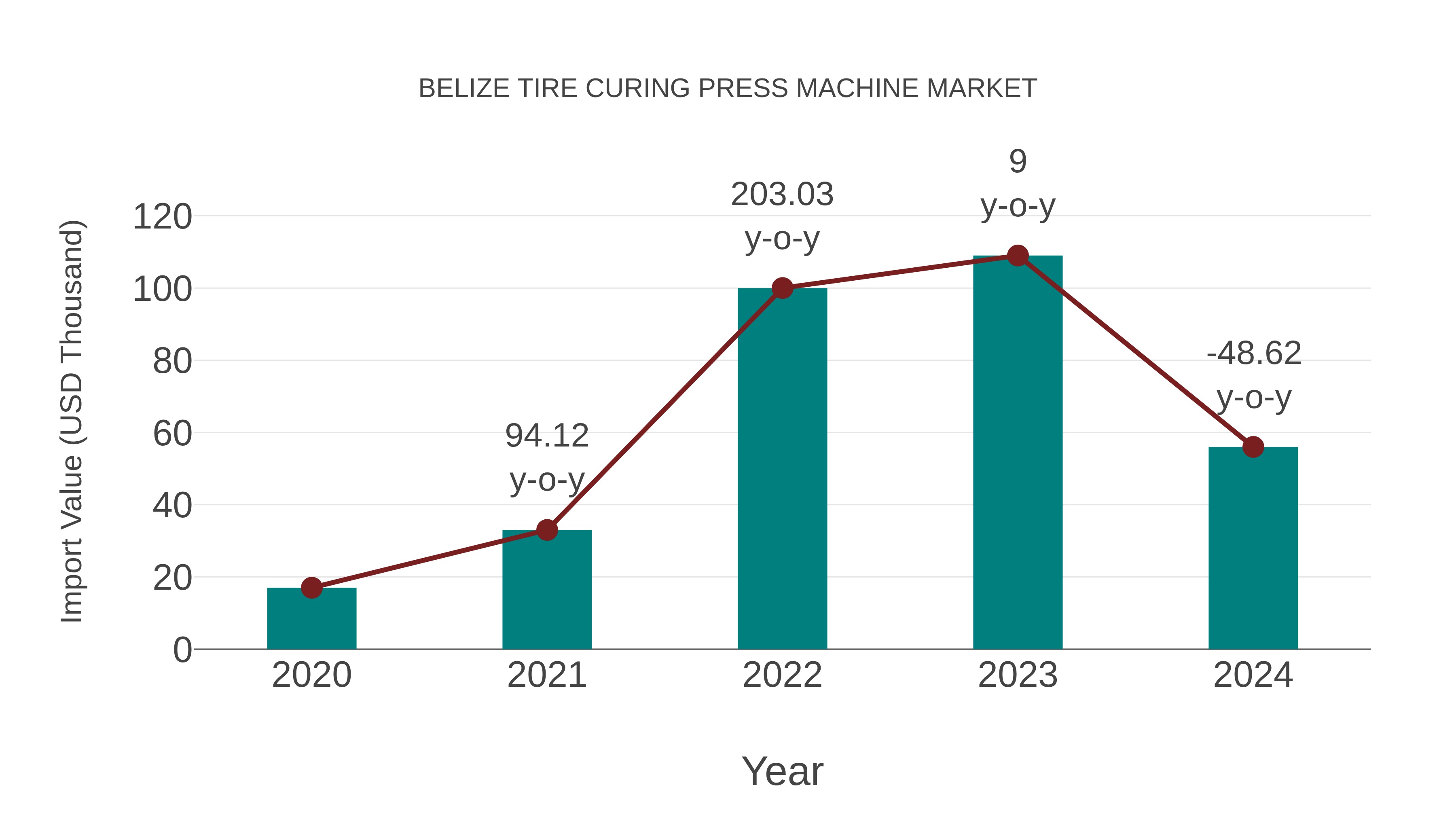  Belize Tire Curing Press Machine Market: Import Trend Analysis