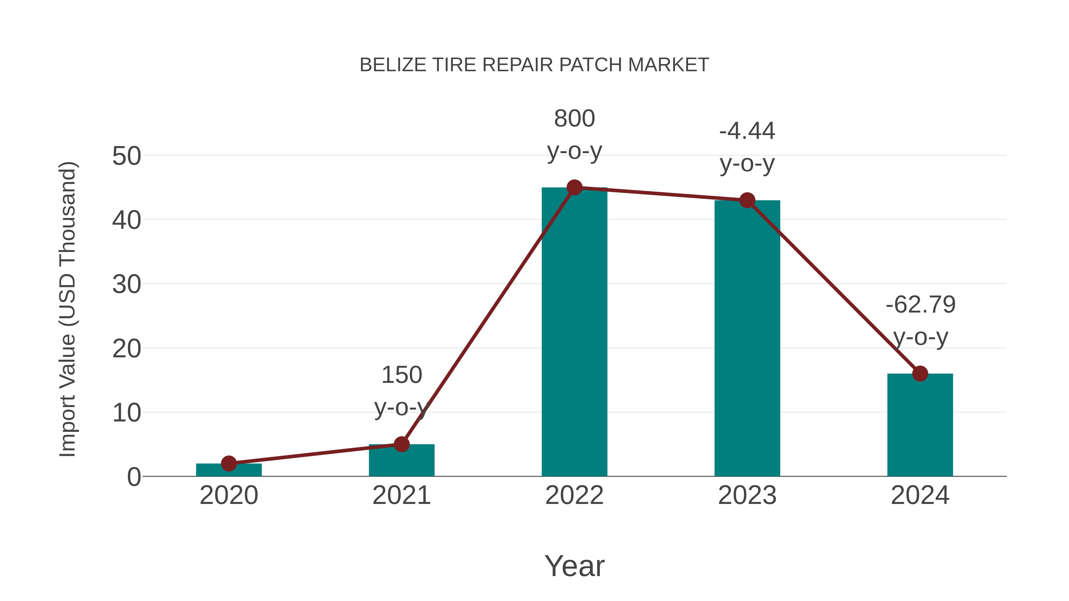  Belize Tire Repair Patch Market: Import Trend Analysis