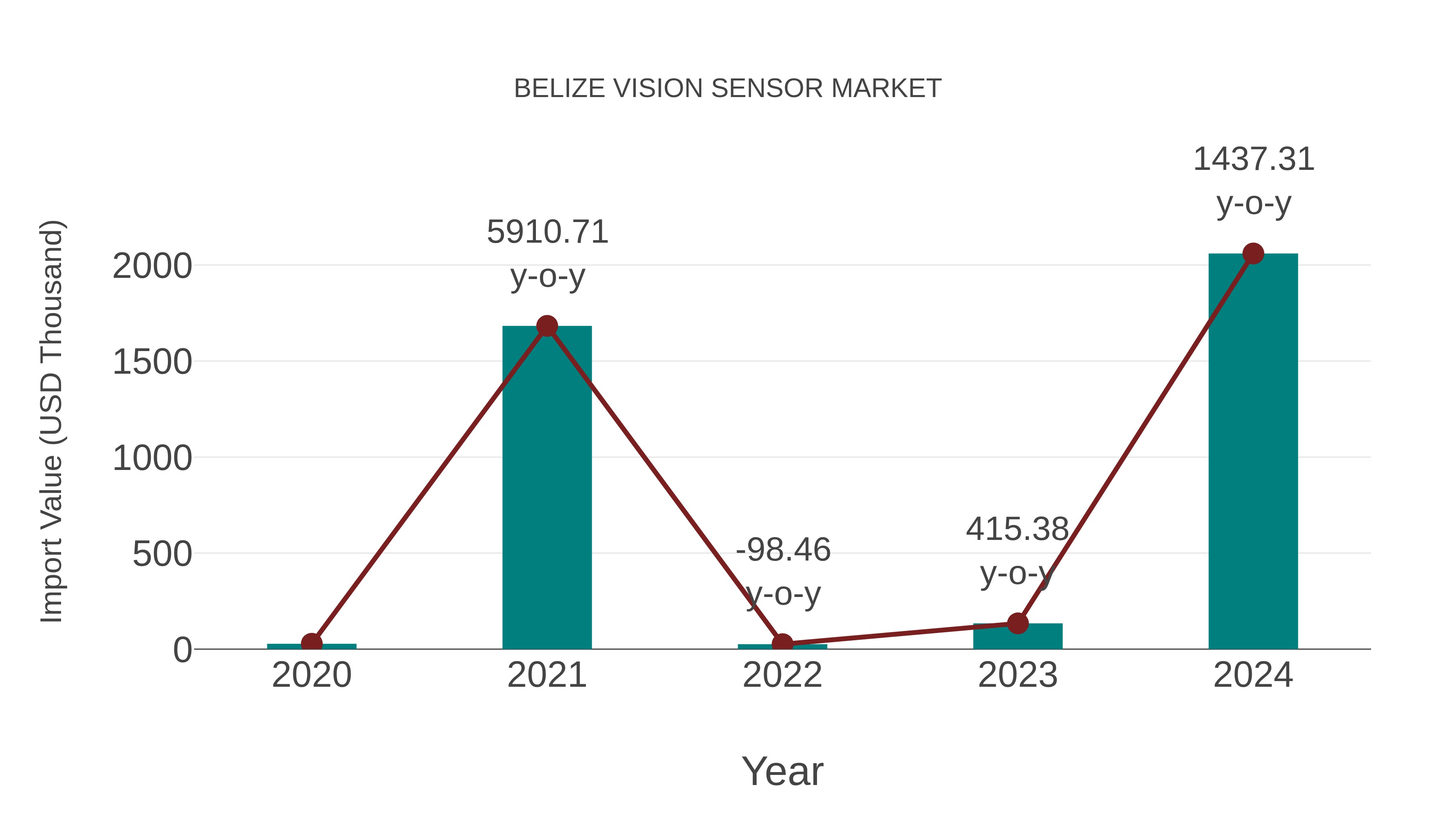  Belize Vision Sensor Market: Import Trend Analysis