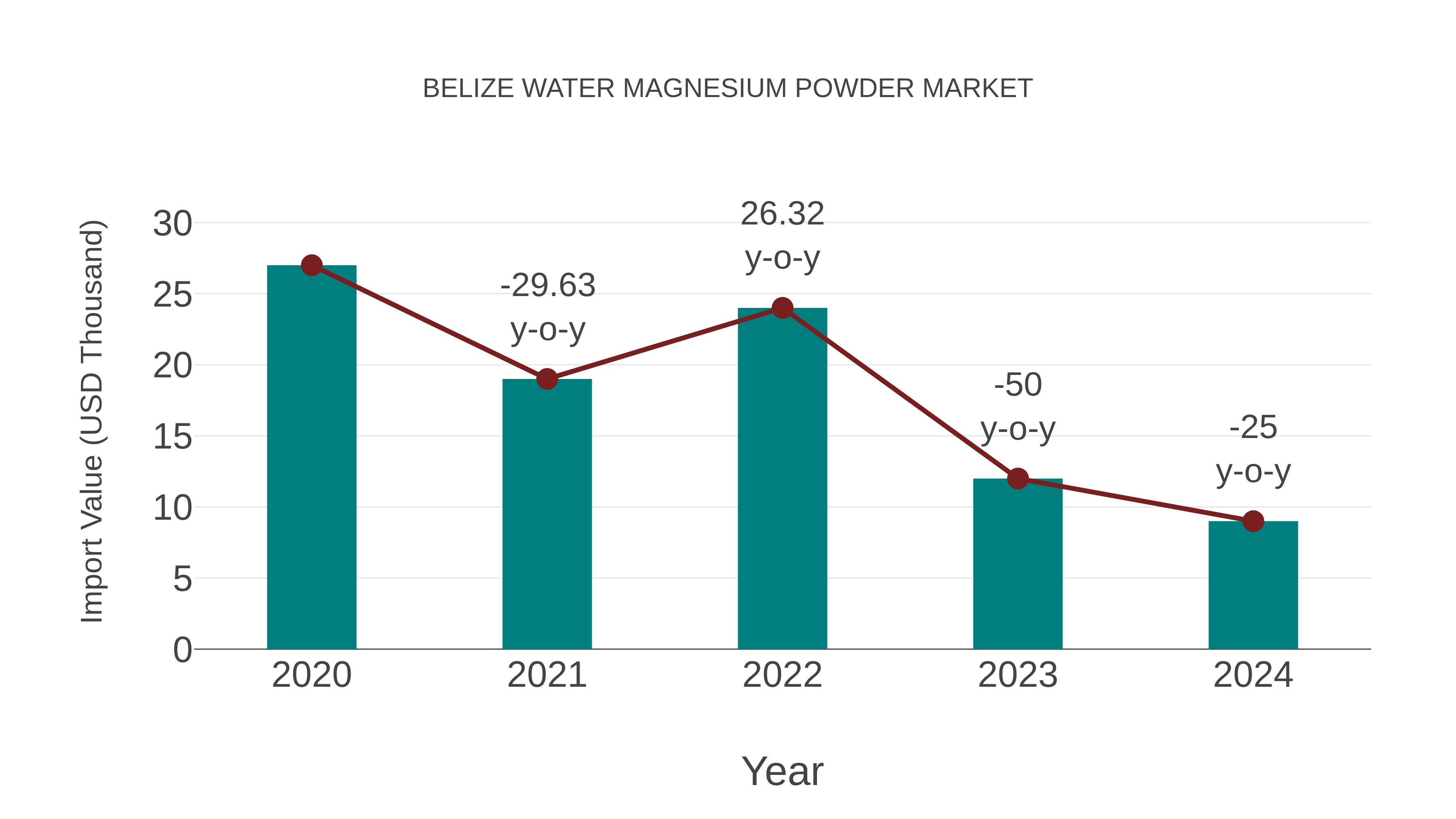  Belize Water Magnesium Powder Market: Import Trend Analysis