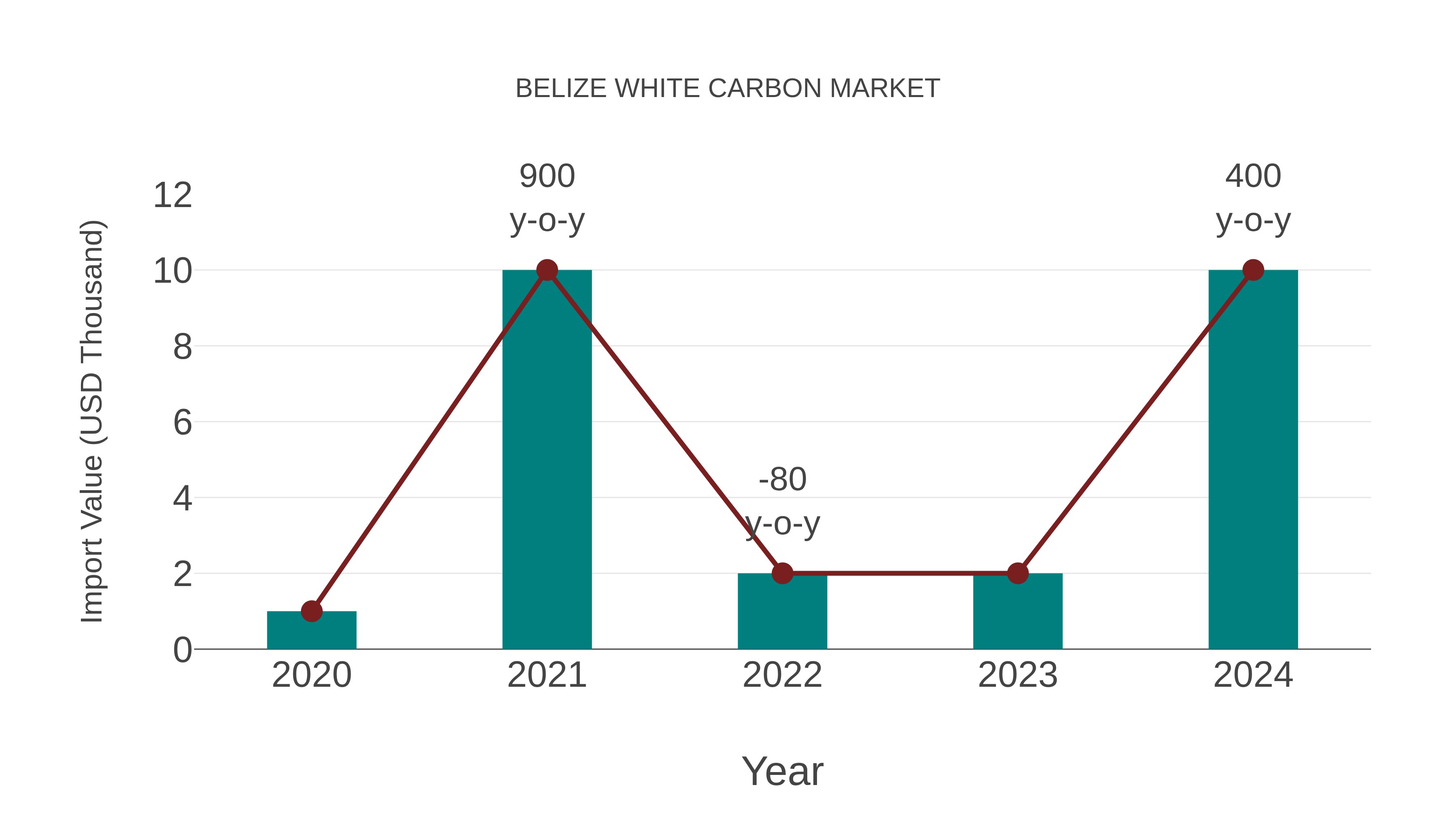  Belize White Carbon Market: Import Trend Analysis