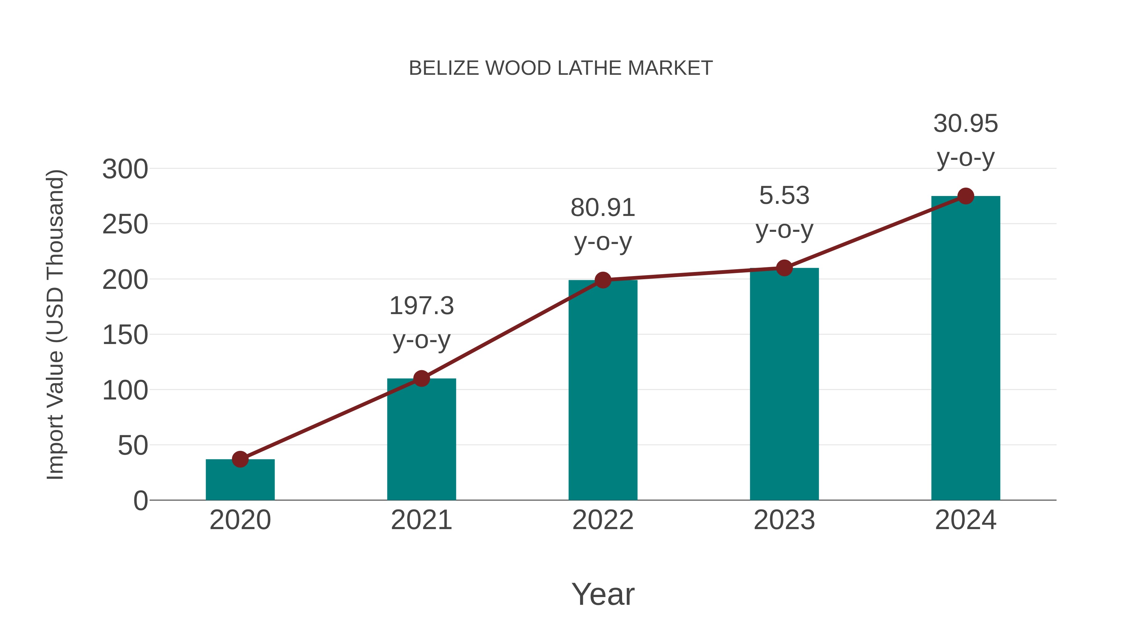  Belize Wood Lathe Market: Import Trend Analysis