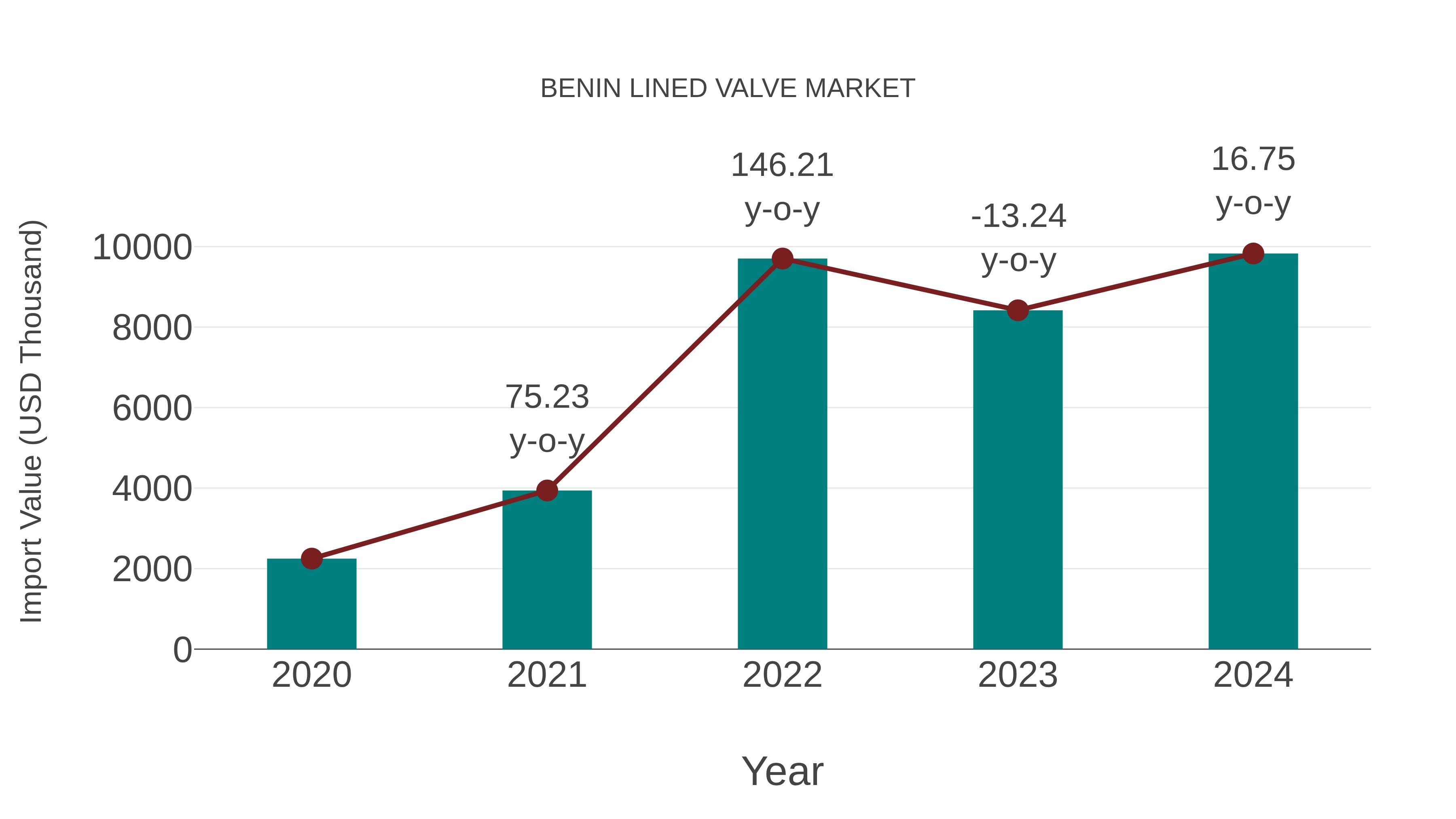  Benin Lined Valve Market: Import Trend Analysis
