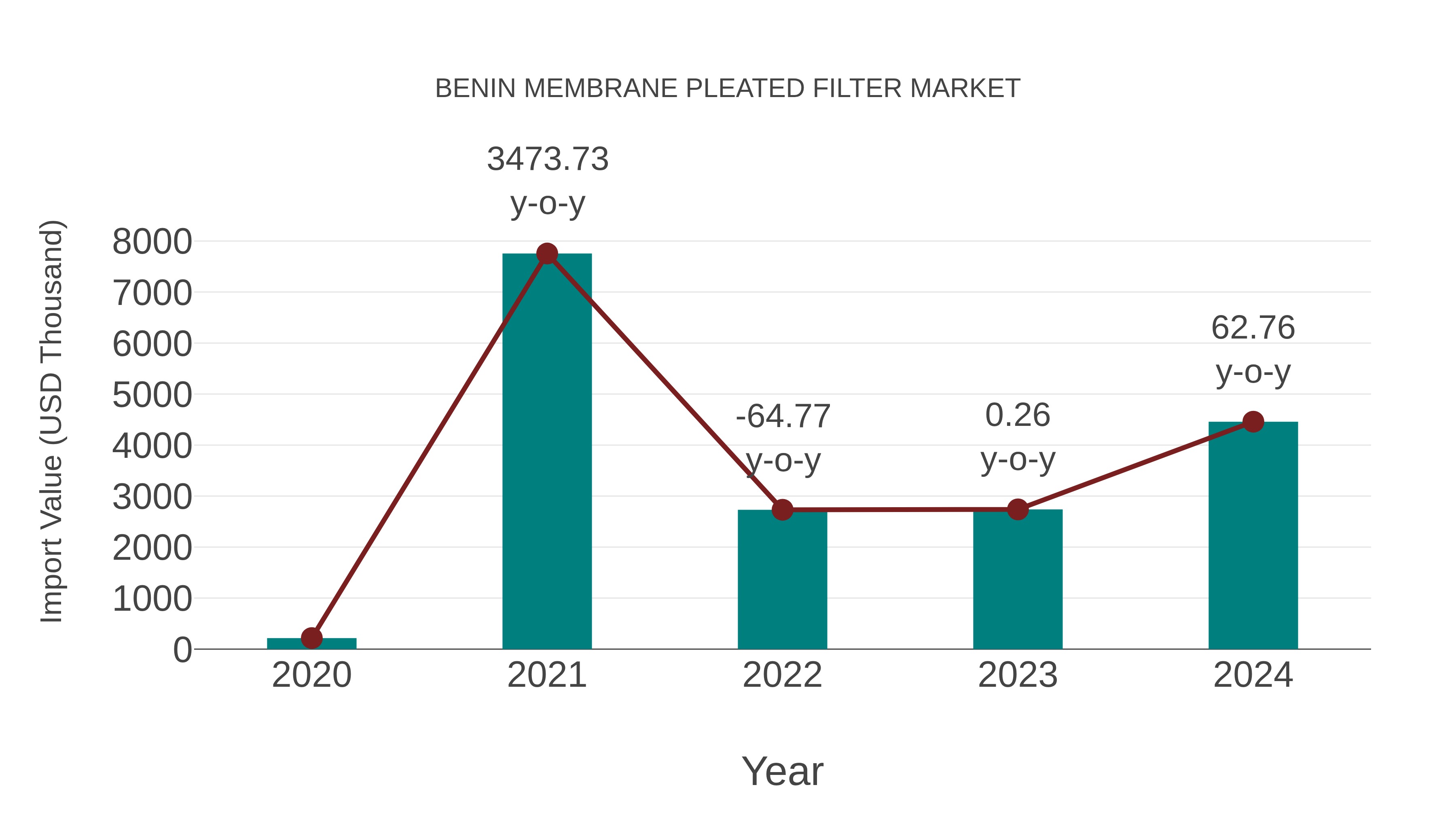  Benin Membrane Pleated Filter Market: Import Trend Analysis
