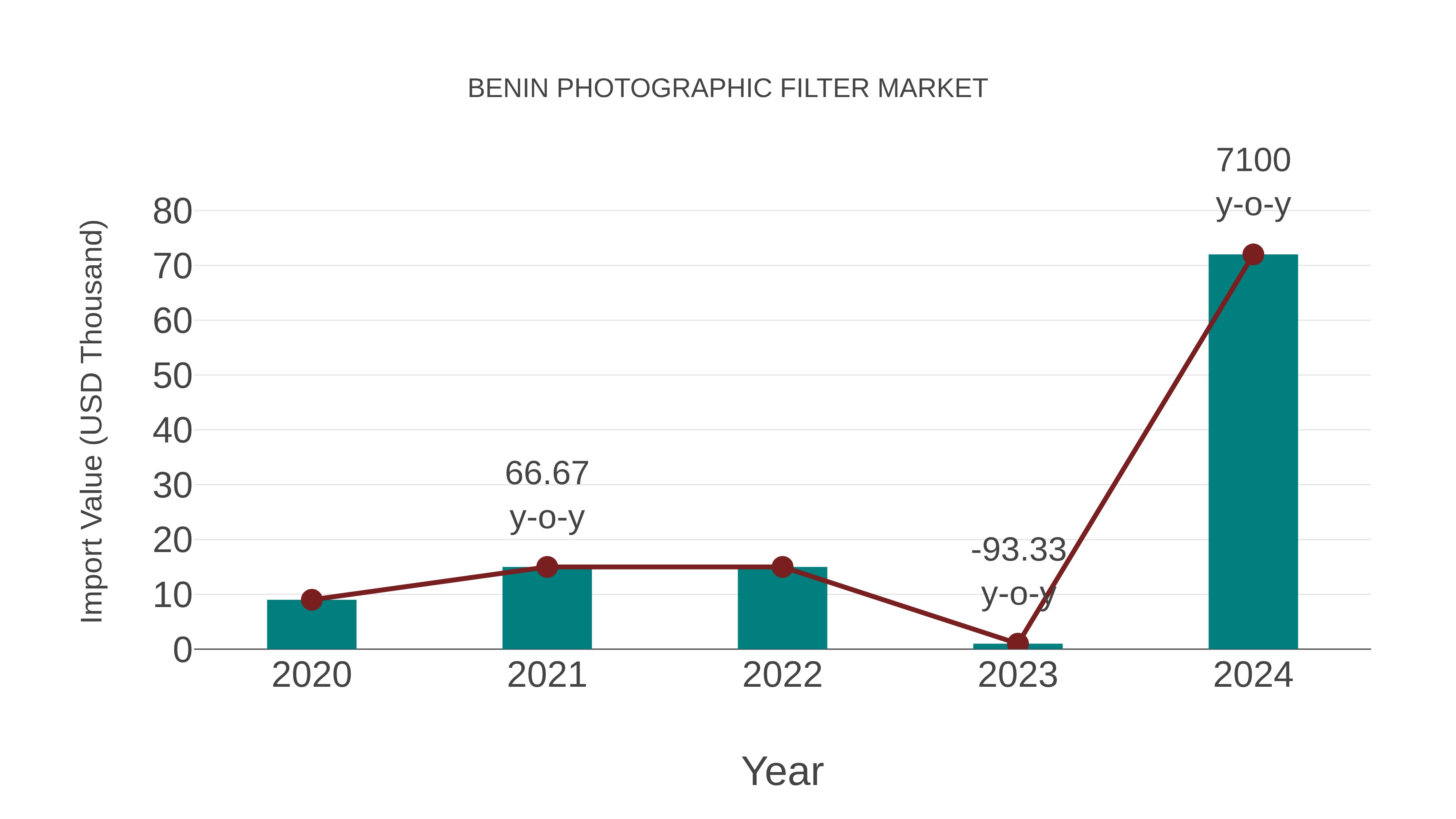 Benin Photographic Filter Market: Import Trend Analysis