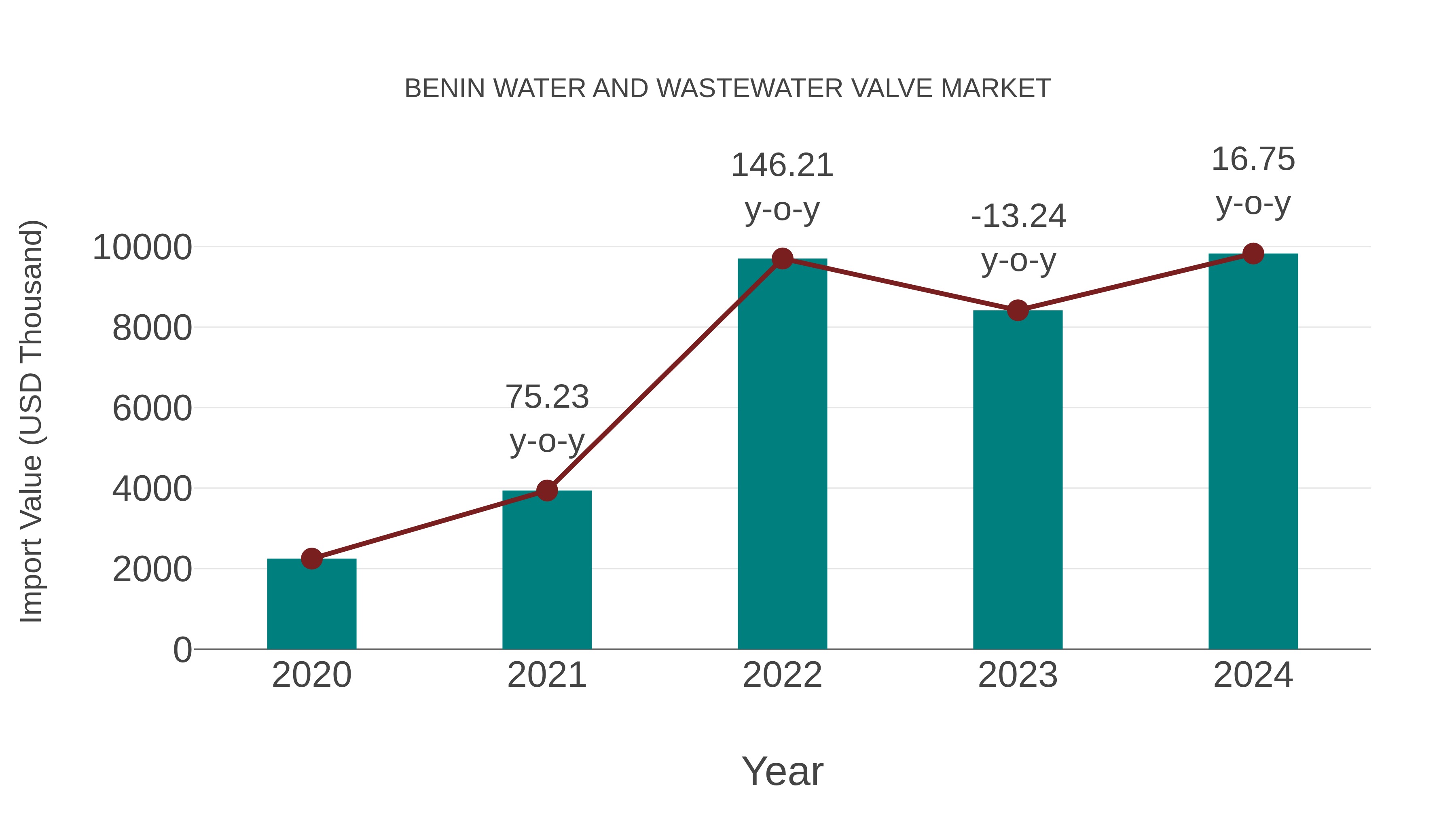  Benin Water and Wastewater Valve Market: Import Trend Analysis