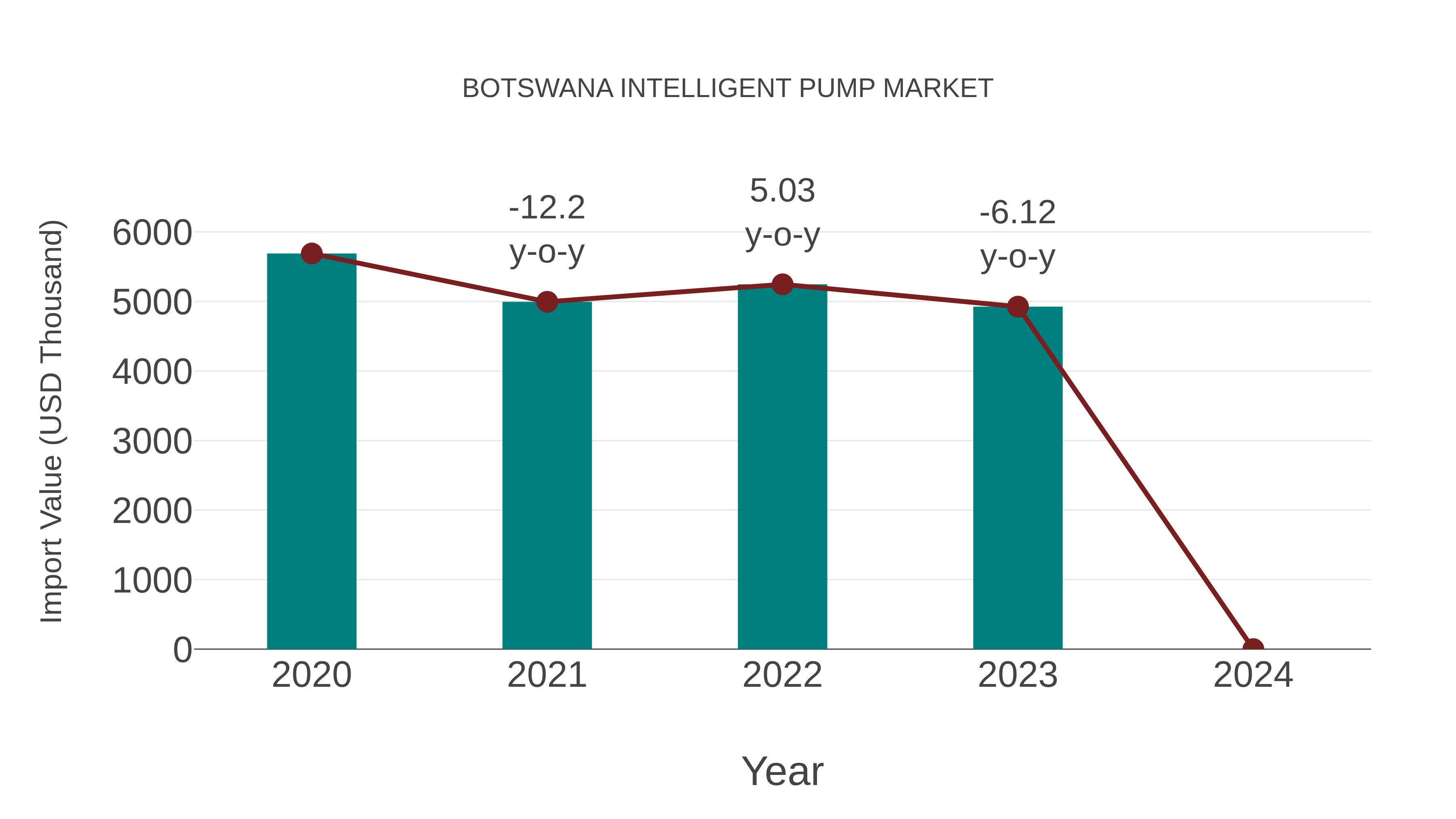  Botswana Intelligent Pump Market: Import Trend Analysis