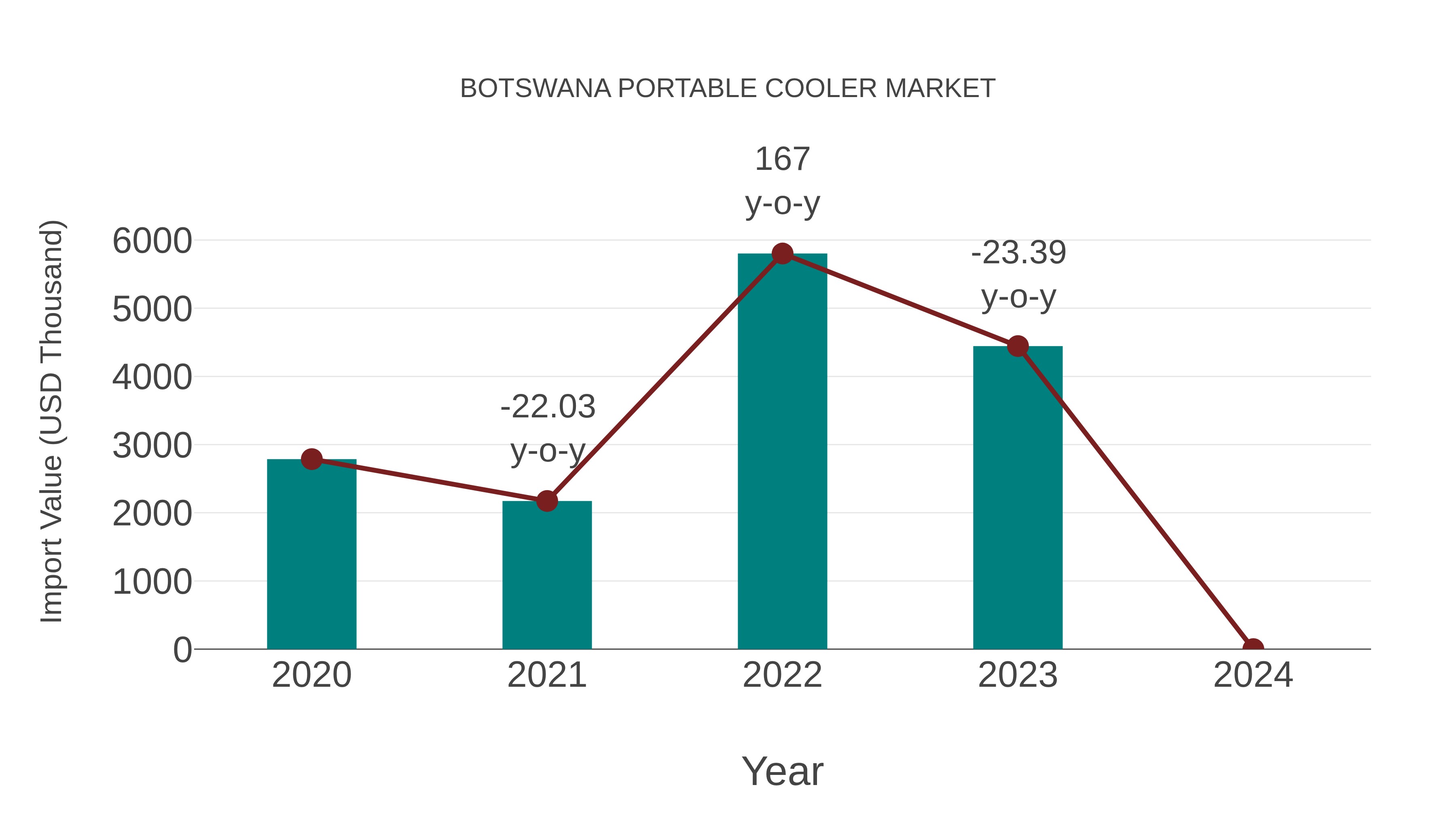  Botswana Portable Cooler Market: Import Trend Analysis