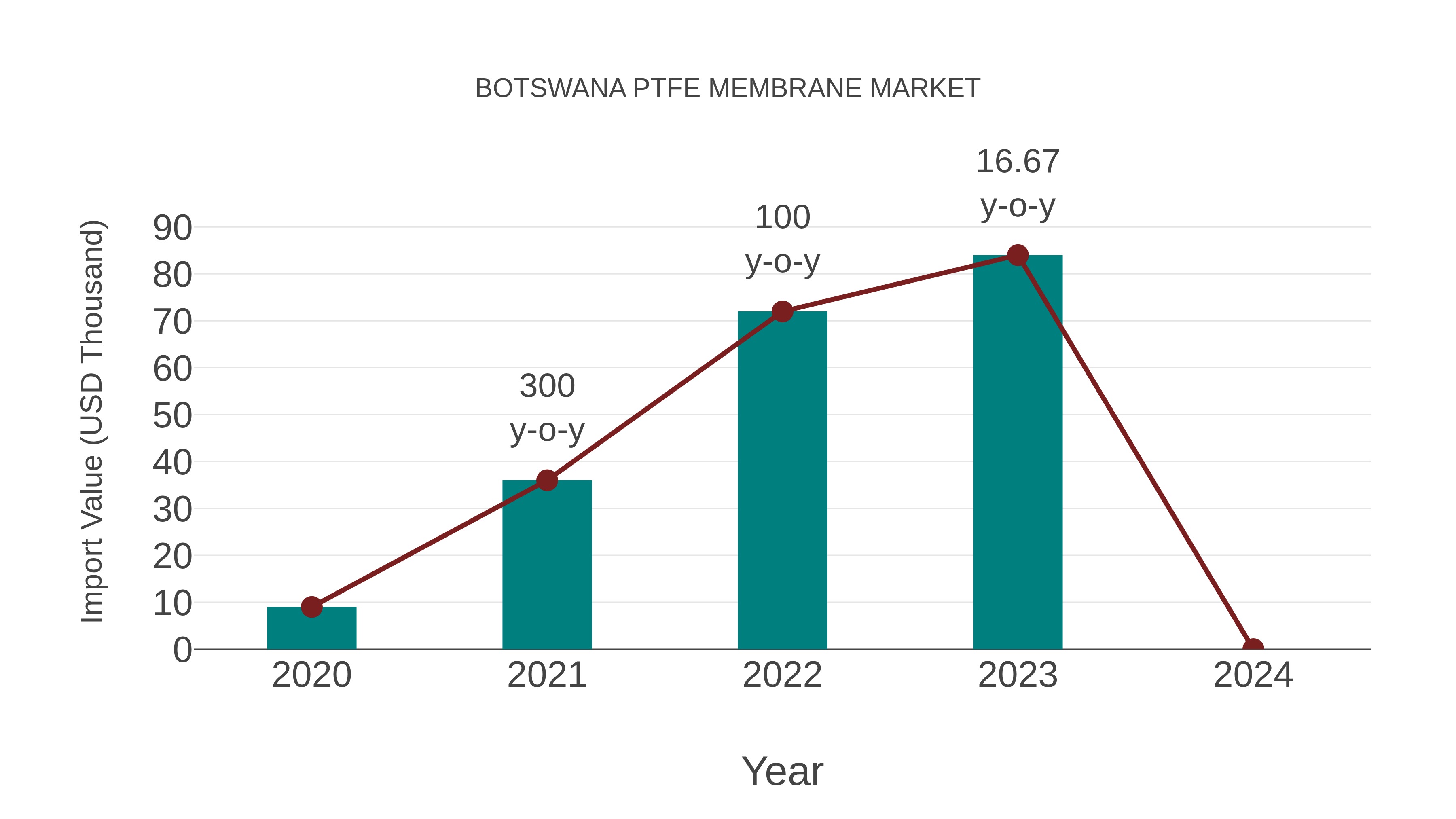  Botswana Ptfe Membrane Market: Import Trend Analysis