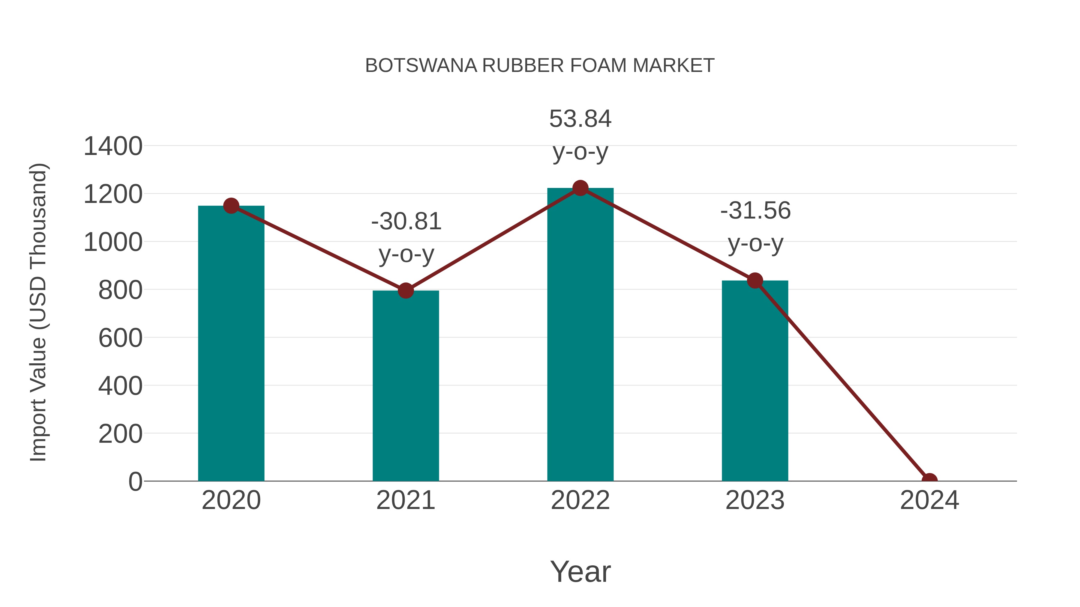  Botswana Rubber Foam Market: Import Trend Analysis