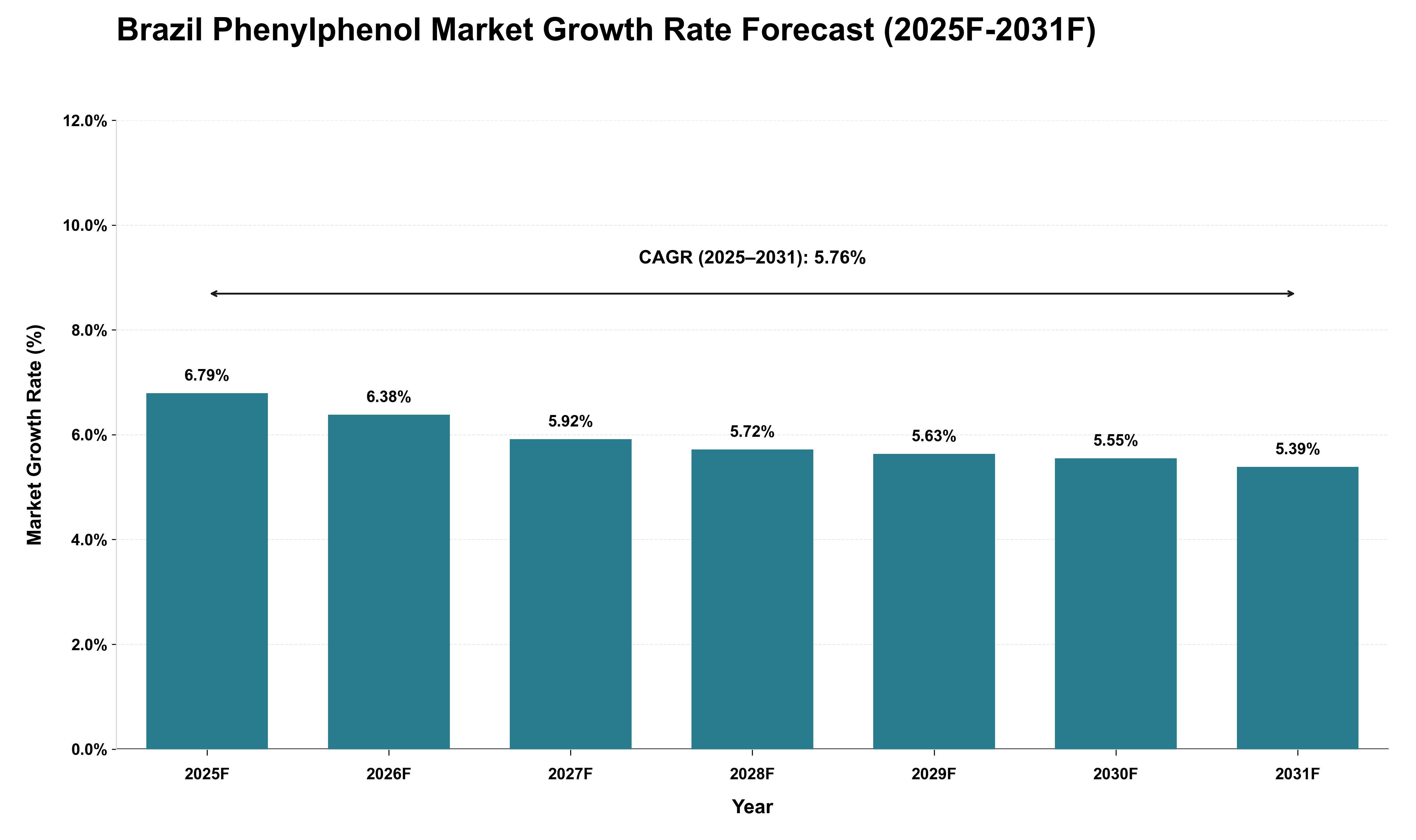 Brazil Phenylphenol Market Growth Rate Analysis (2025 - 2031)
