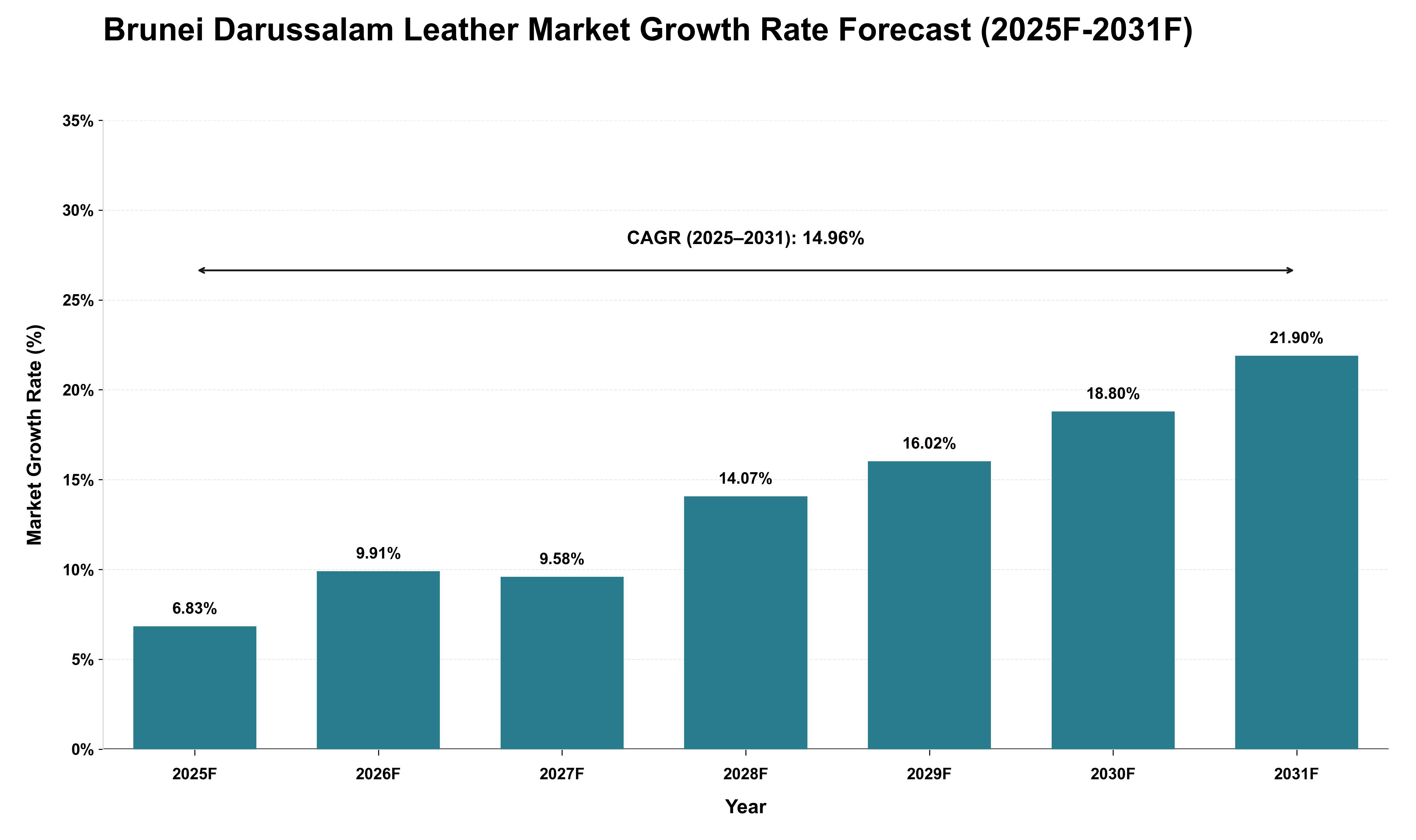 Brunei Darussalam Leather Market Growth Rate Analysis (2025 - 2031)