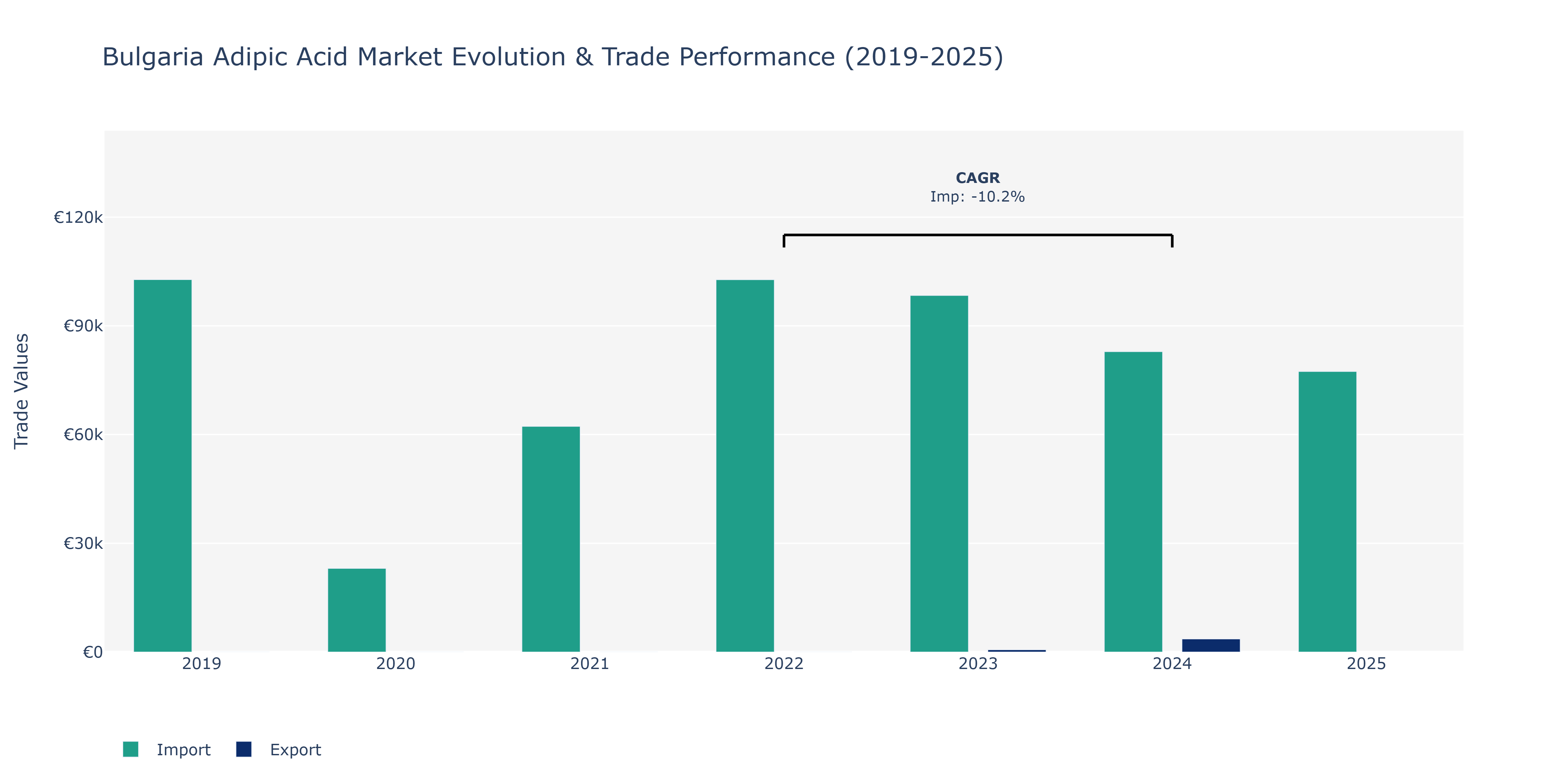 Bulgaria Adipic Acid Market: Production & Trade Performance (2019-2025)