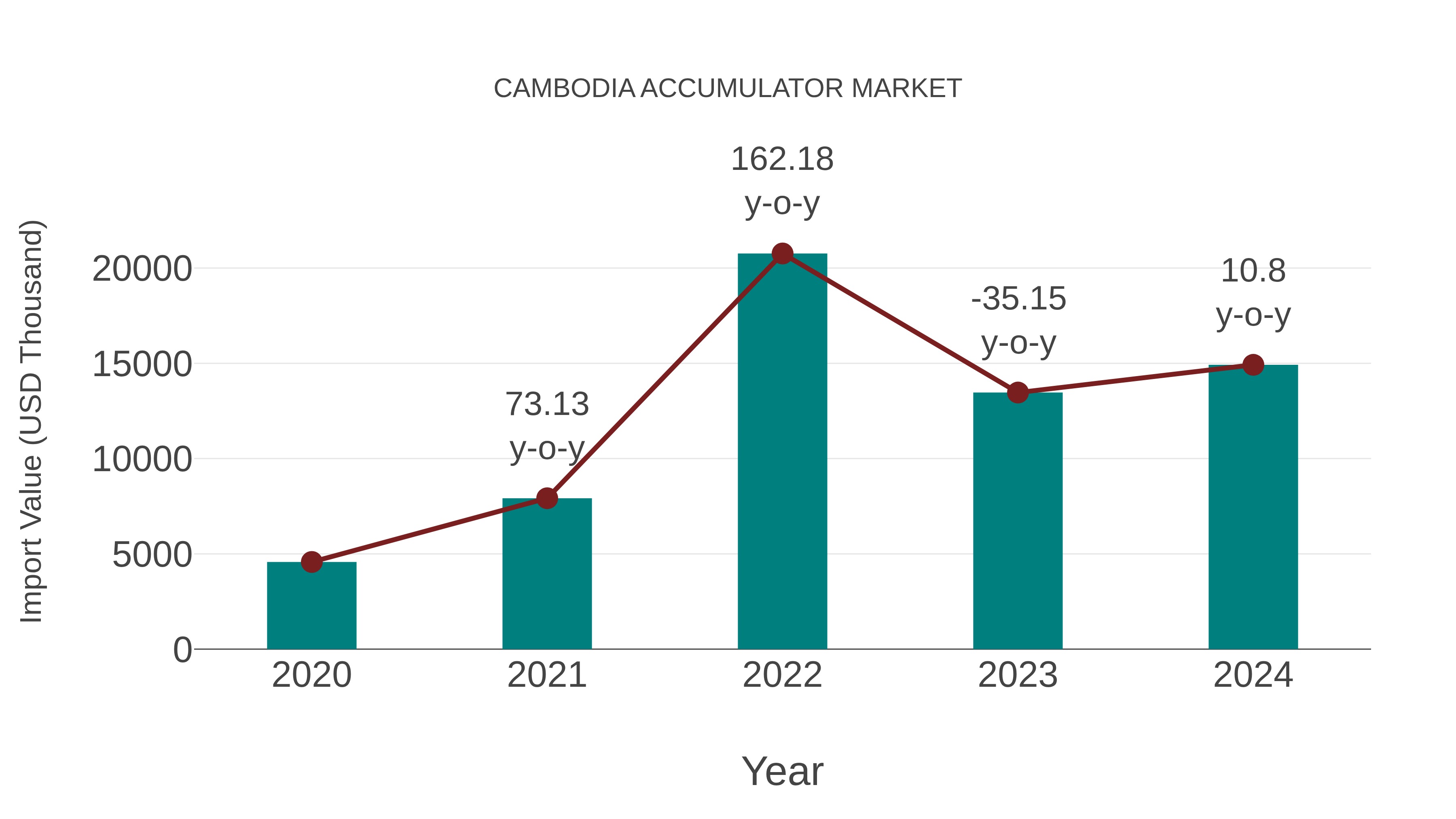Cambodia Accumulator Market: Import Trend Analysis