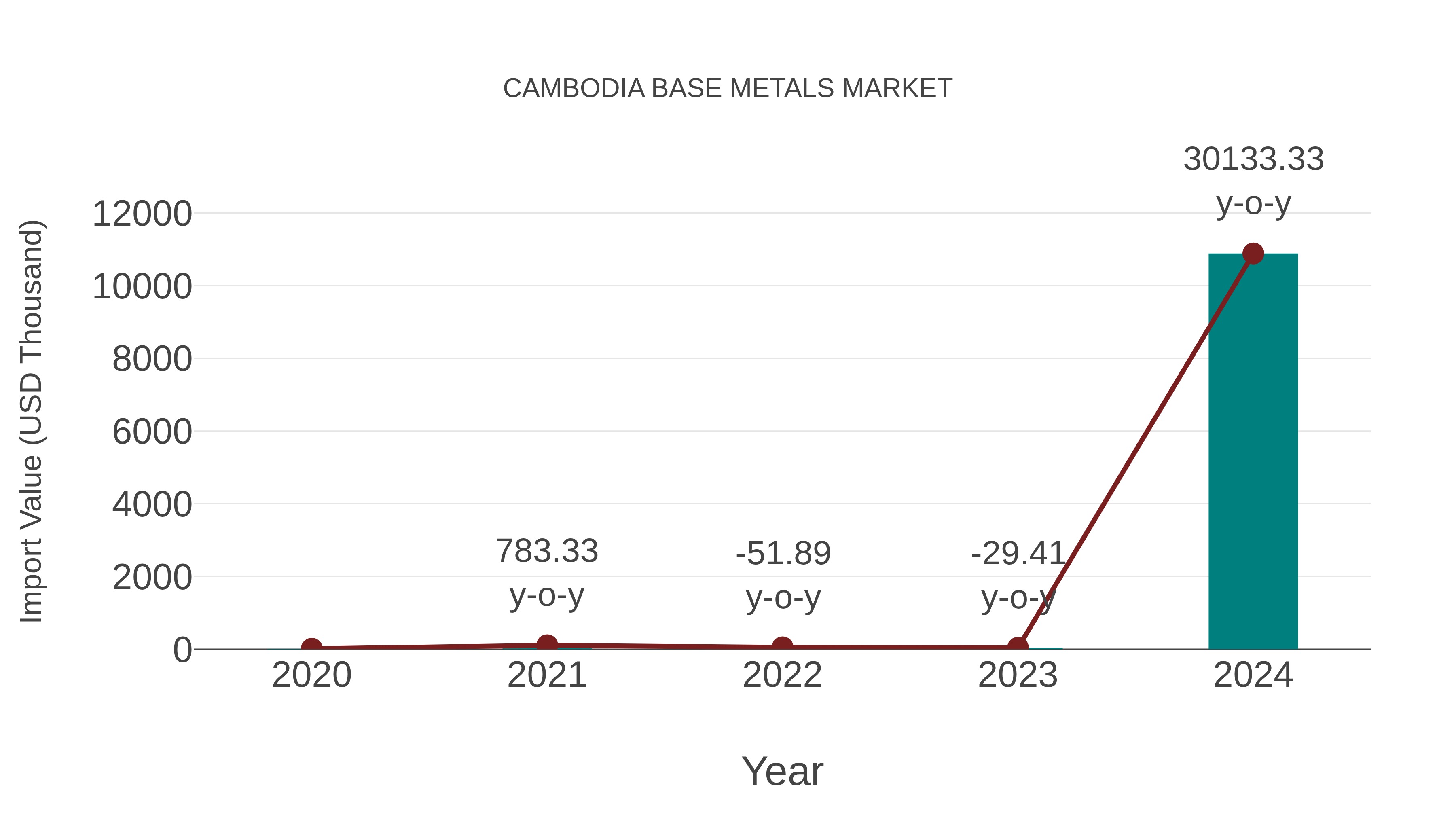  Cambodia Base Metals Market: Import Trend Analysis