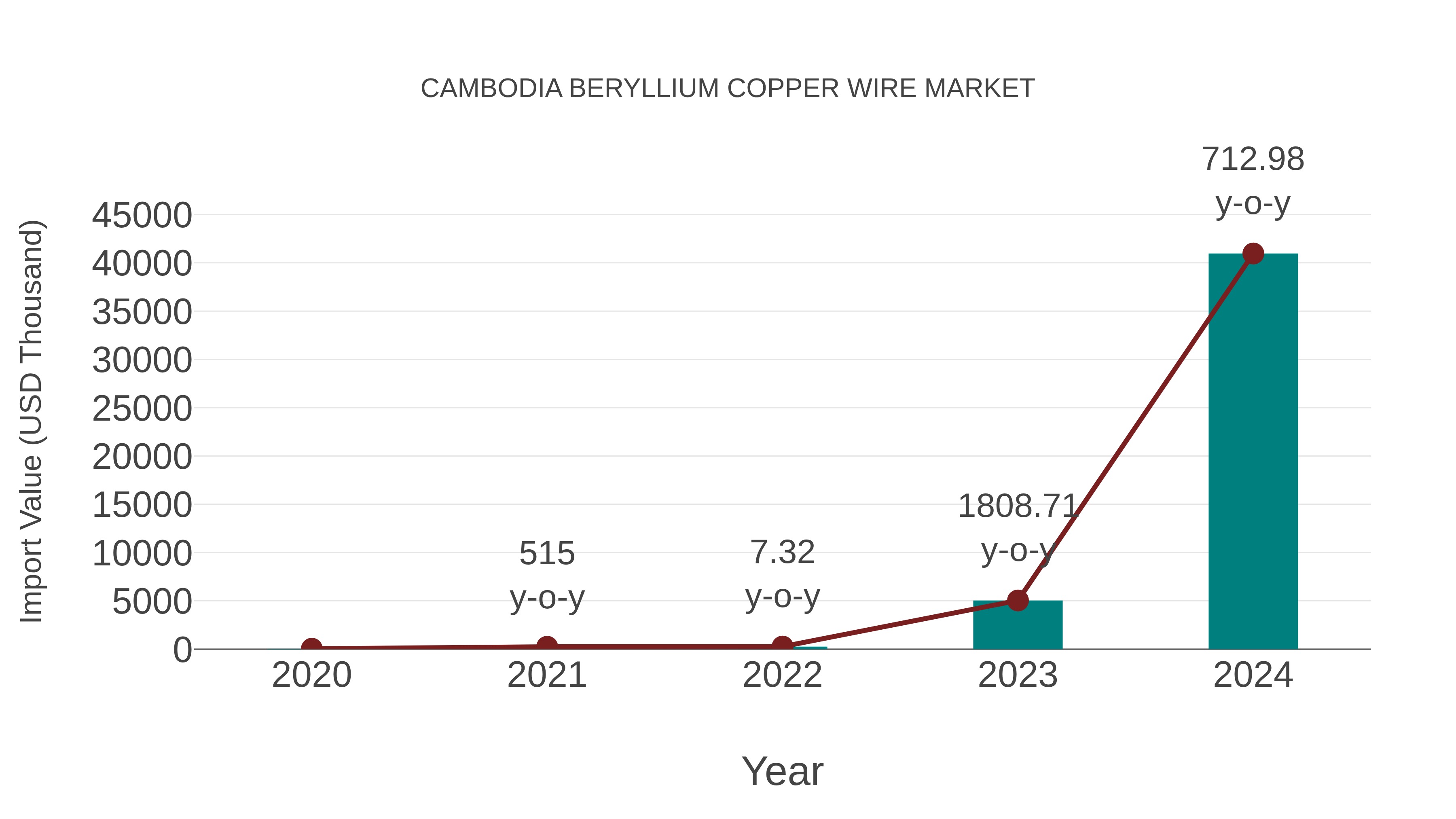  Cambodia Beryllium Copper Wire Market: Import Trend Analysis