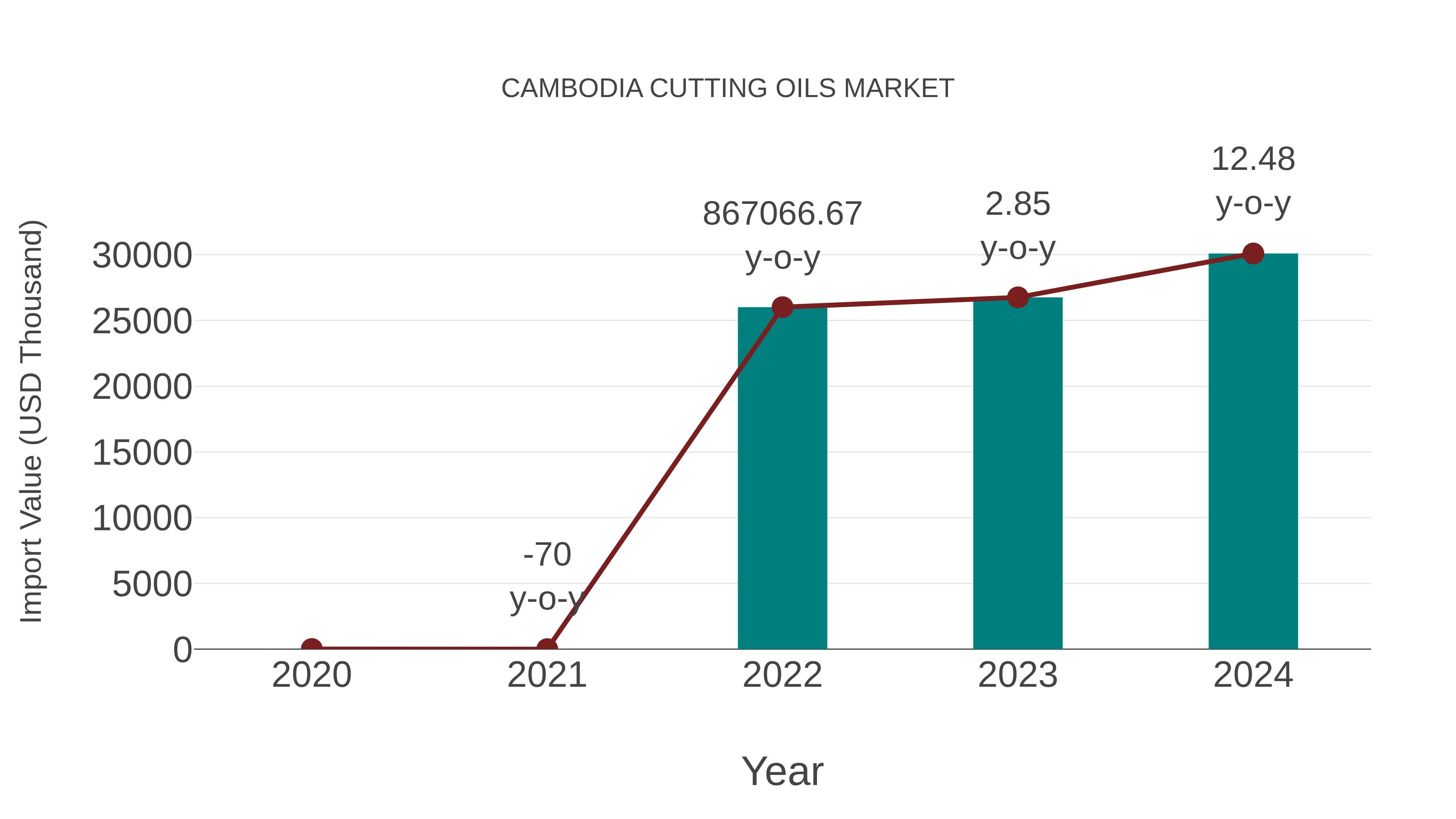  Cambodia Cutting Oils Market: Import Trend Analysis