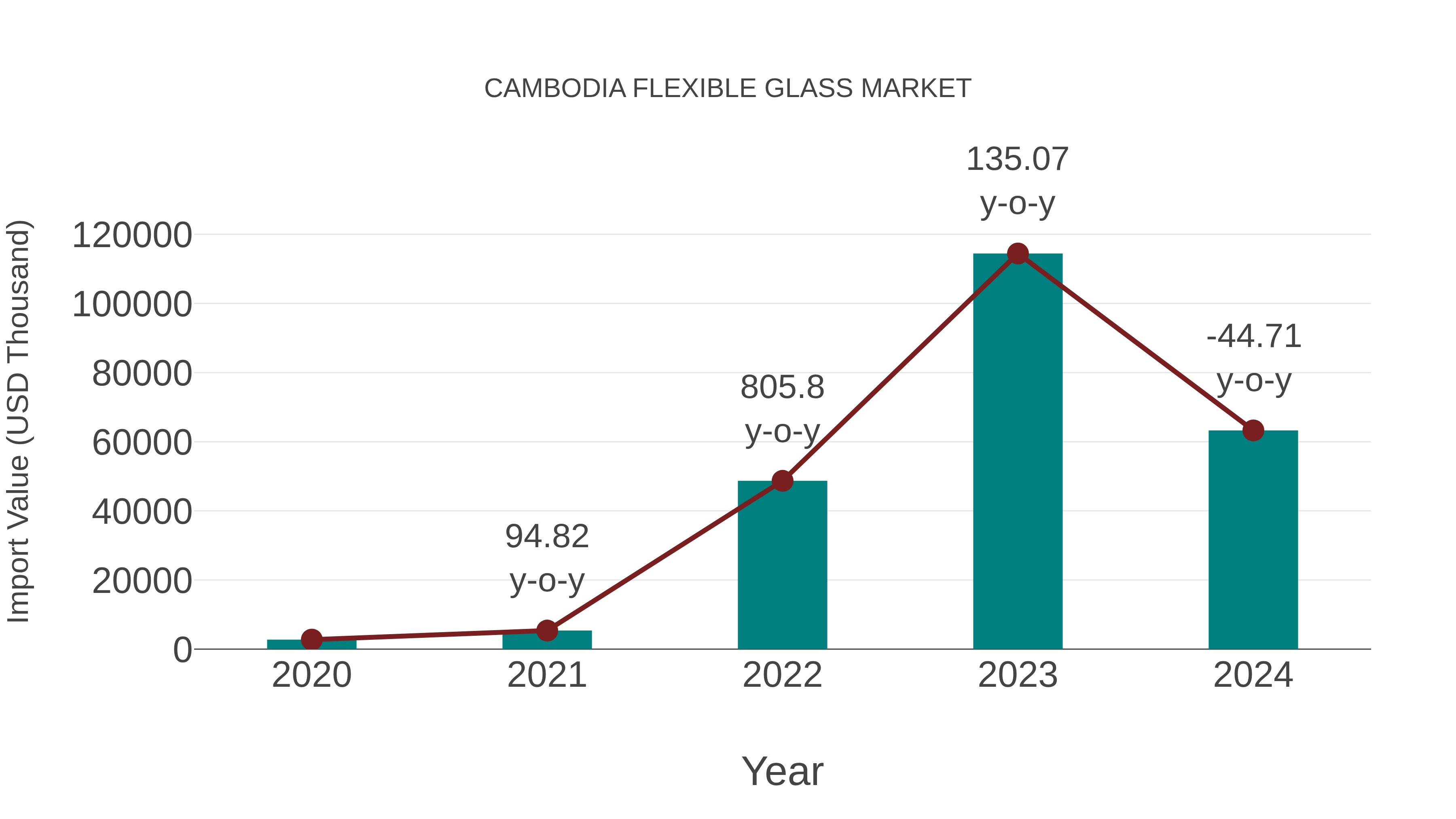  Cambodia Flexible Glass Market: Import Trend Analysis